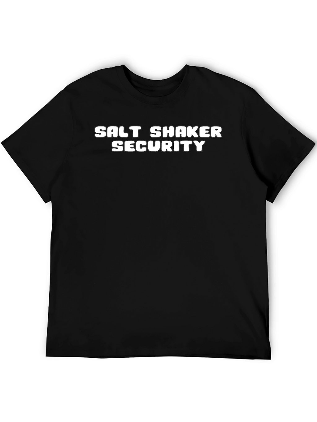 Salt Shaker Security T-Shirt - Novelty Graphic Tee