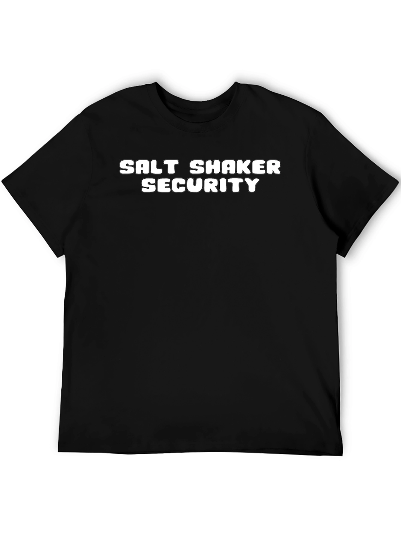 Salt Shaker Security T-Shirt - Novelty Graphic Tee