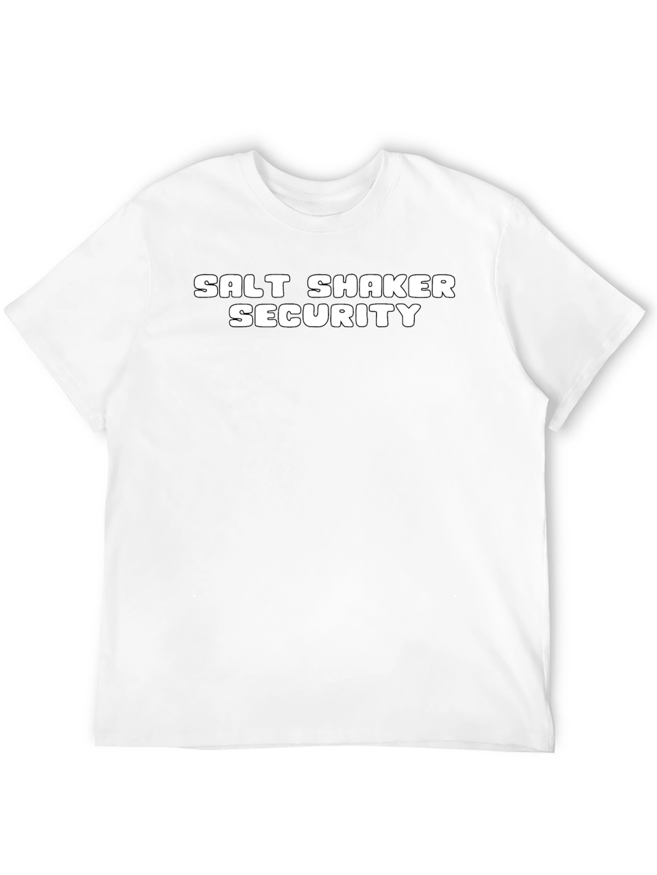 Salt Shaker Security T-Shirt - Novelty Graphic Tee