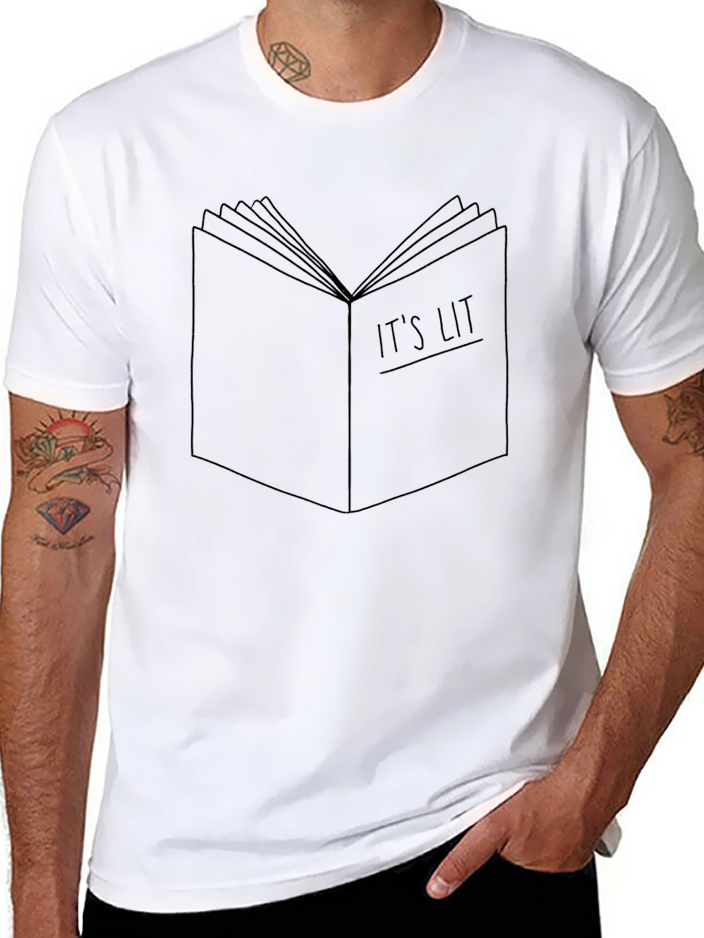 Its Lit Book T-Shirt - Literary Tee