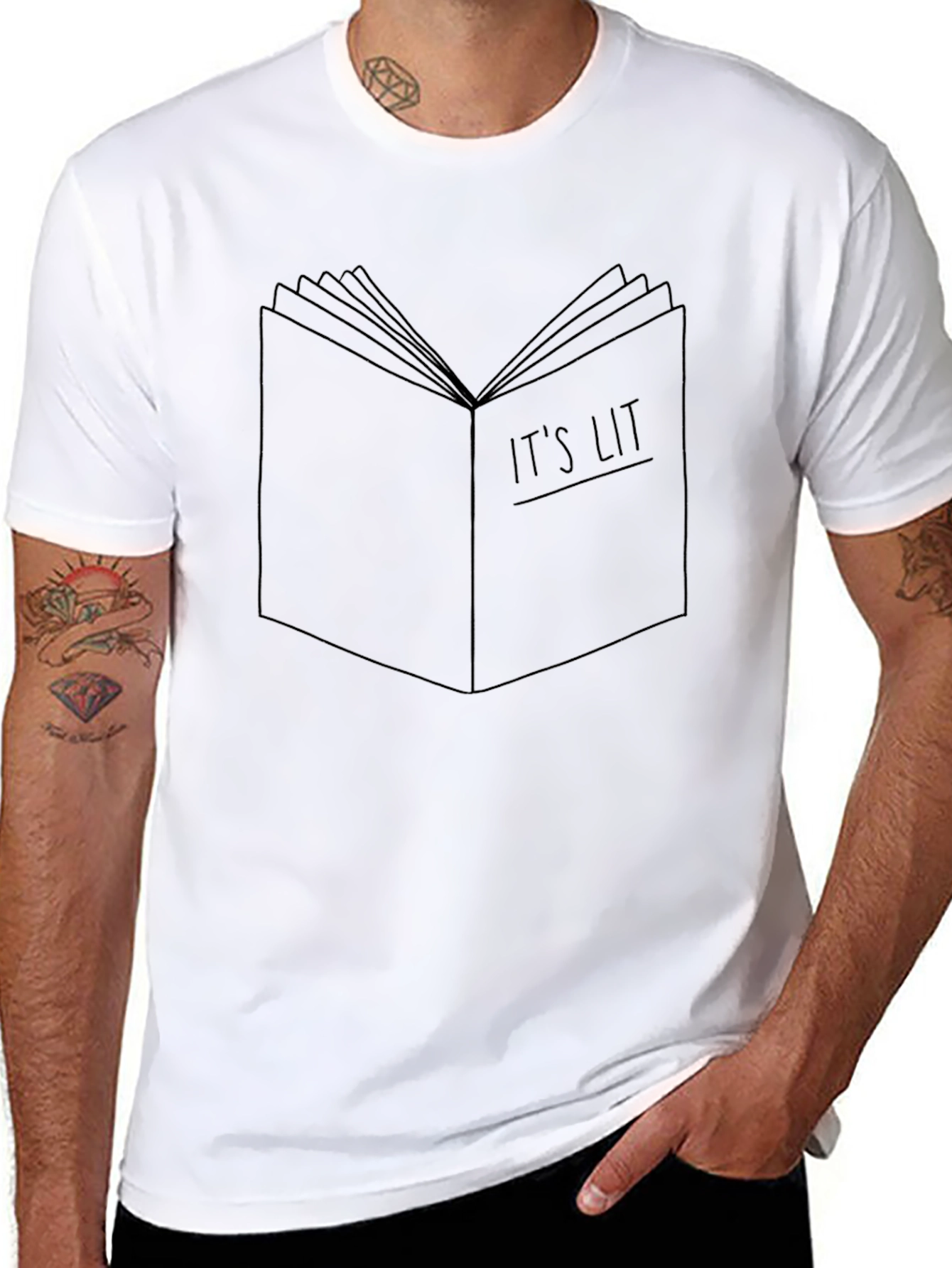Its Lit Book T-Shirt - Literary Tee