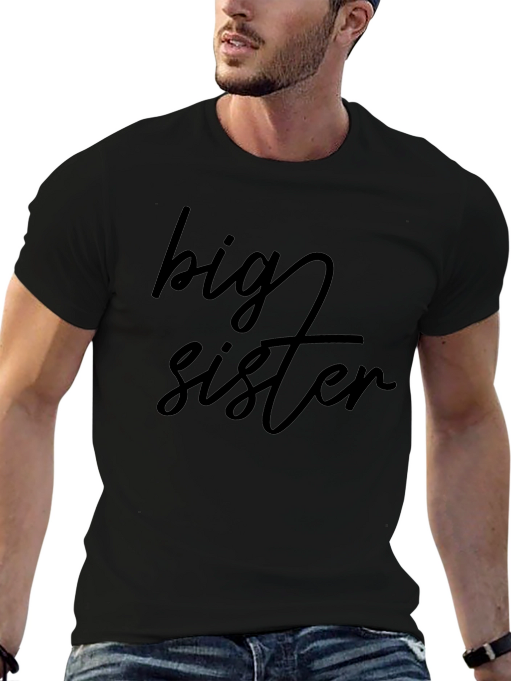 Big Sister Tee - Cute Family Matching T-Shirt