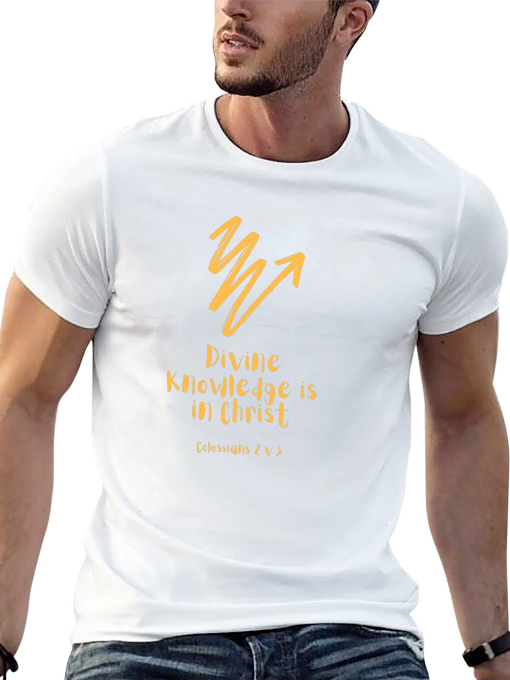 Divine Knowledge Christian T-Shirt - Black