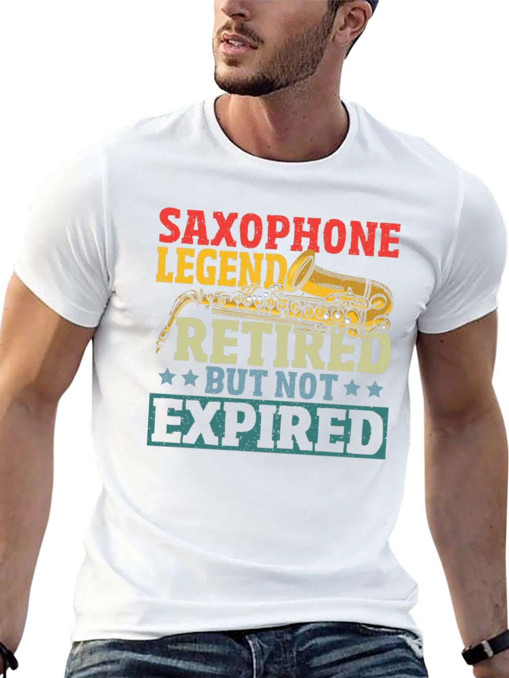 Saxophone Legend Retired T-Shirt