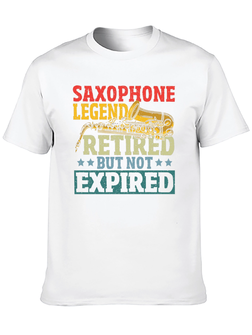 Saxophone Legend Retired T-Shirt
