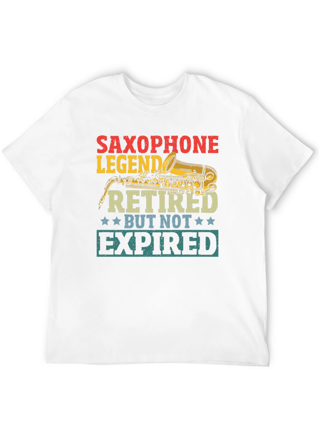 Saxophone Legend Retired T-Shirt