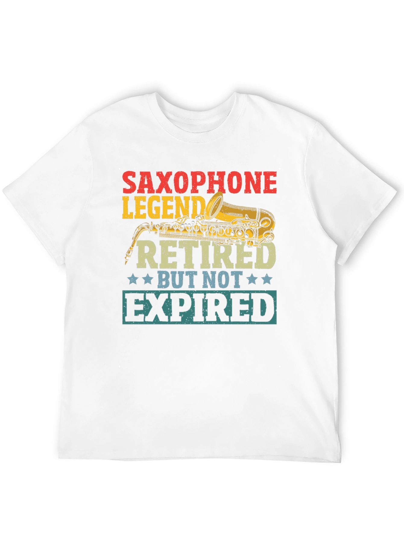 Saxophone Legend Retired T-Shirt