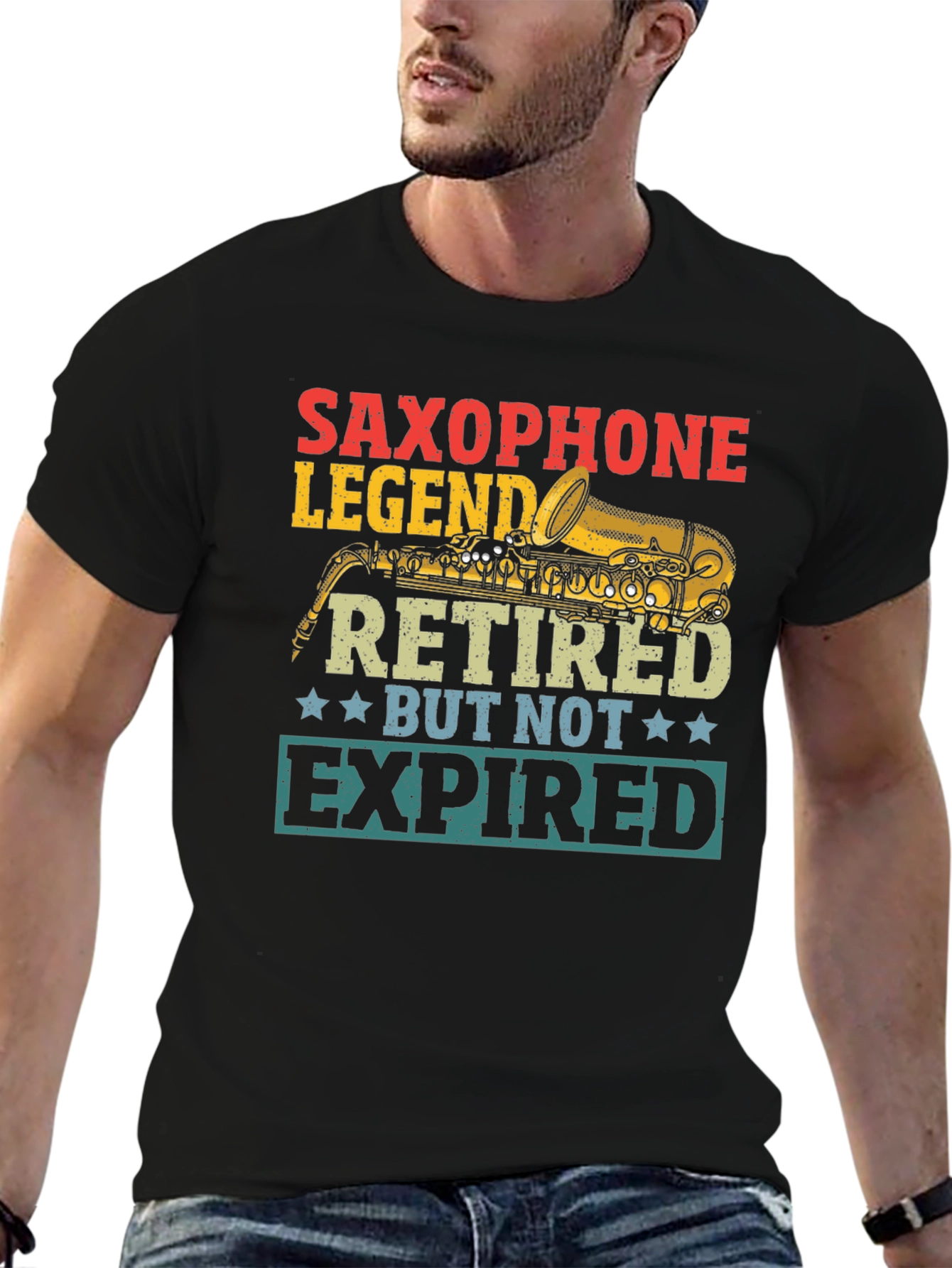 Saxophone Legend Retired T-Shirt