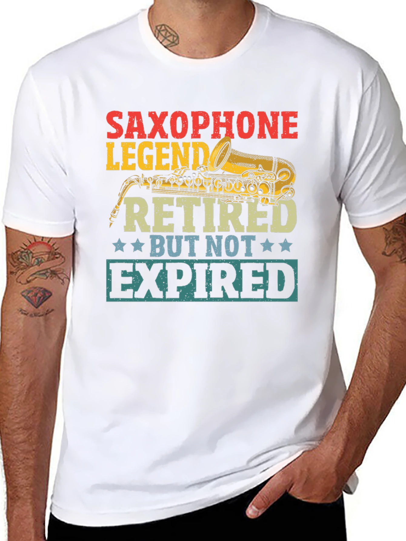 Saxophone Legend Retired T-Shirt