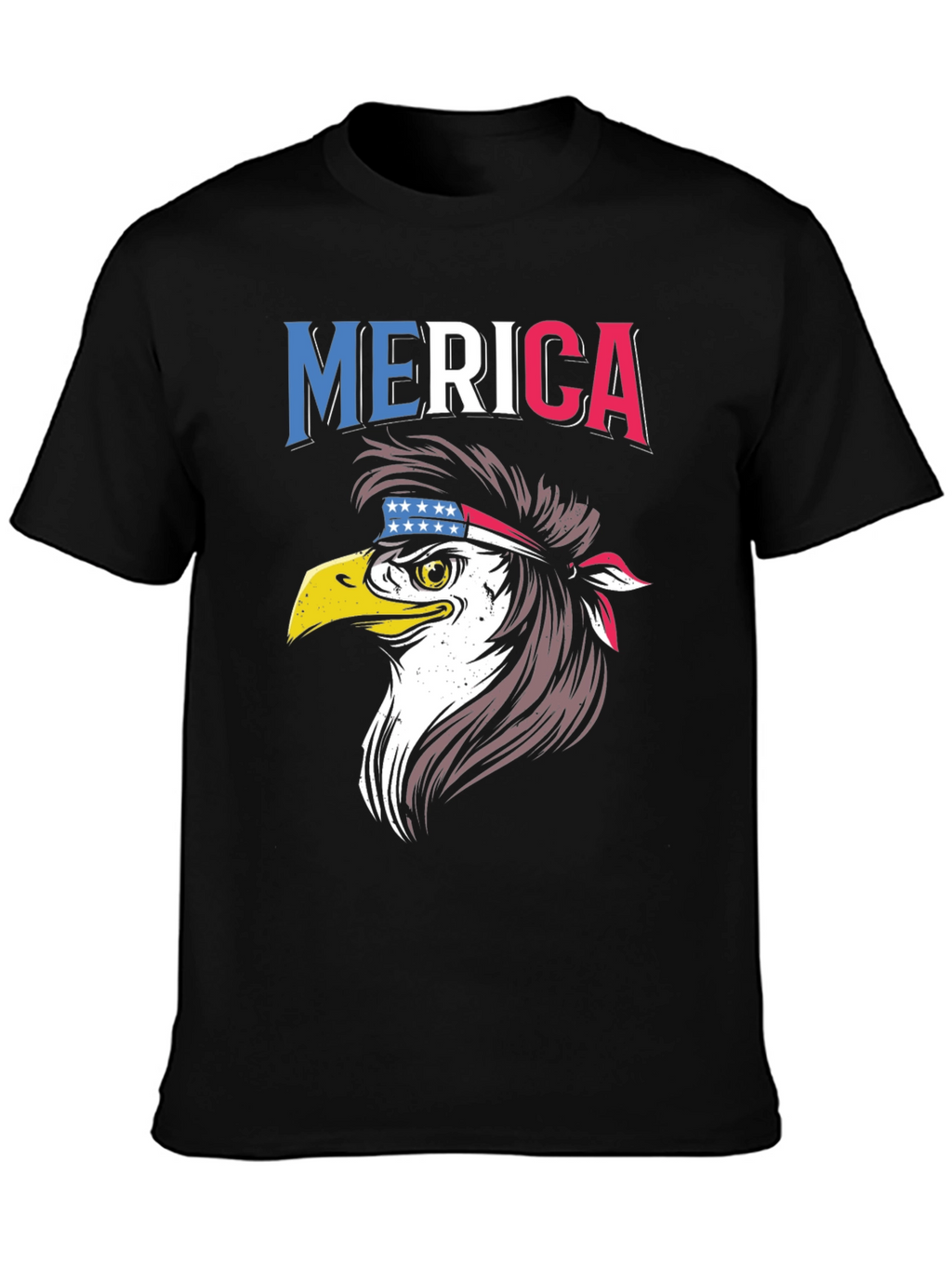 Patriotic Eagle T-Shirt - Merica Design