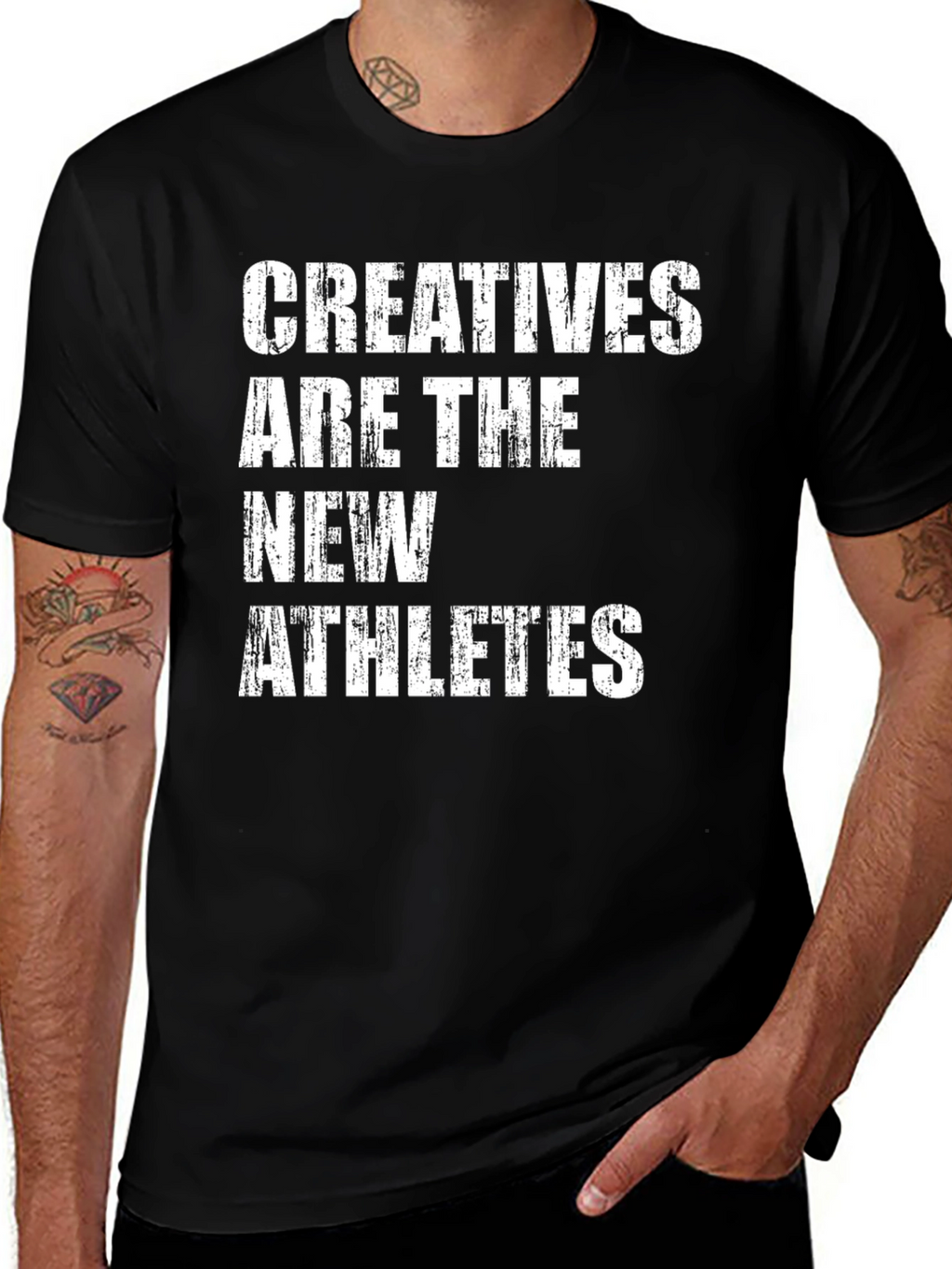 Creatives Are The New Athletes Graphic Tee