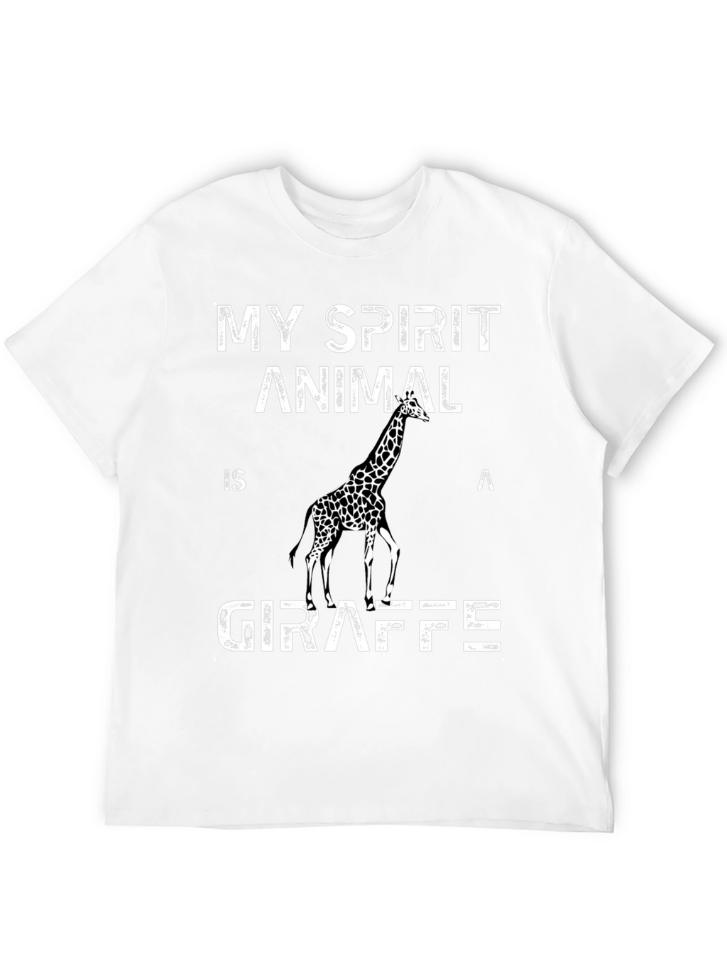 My Spirit Animal Giraffe Graphic Tee