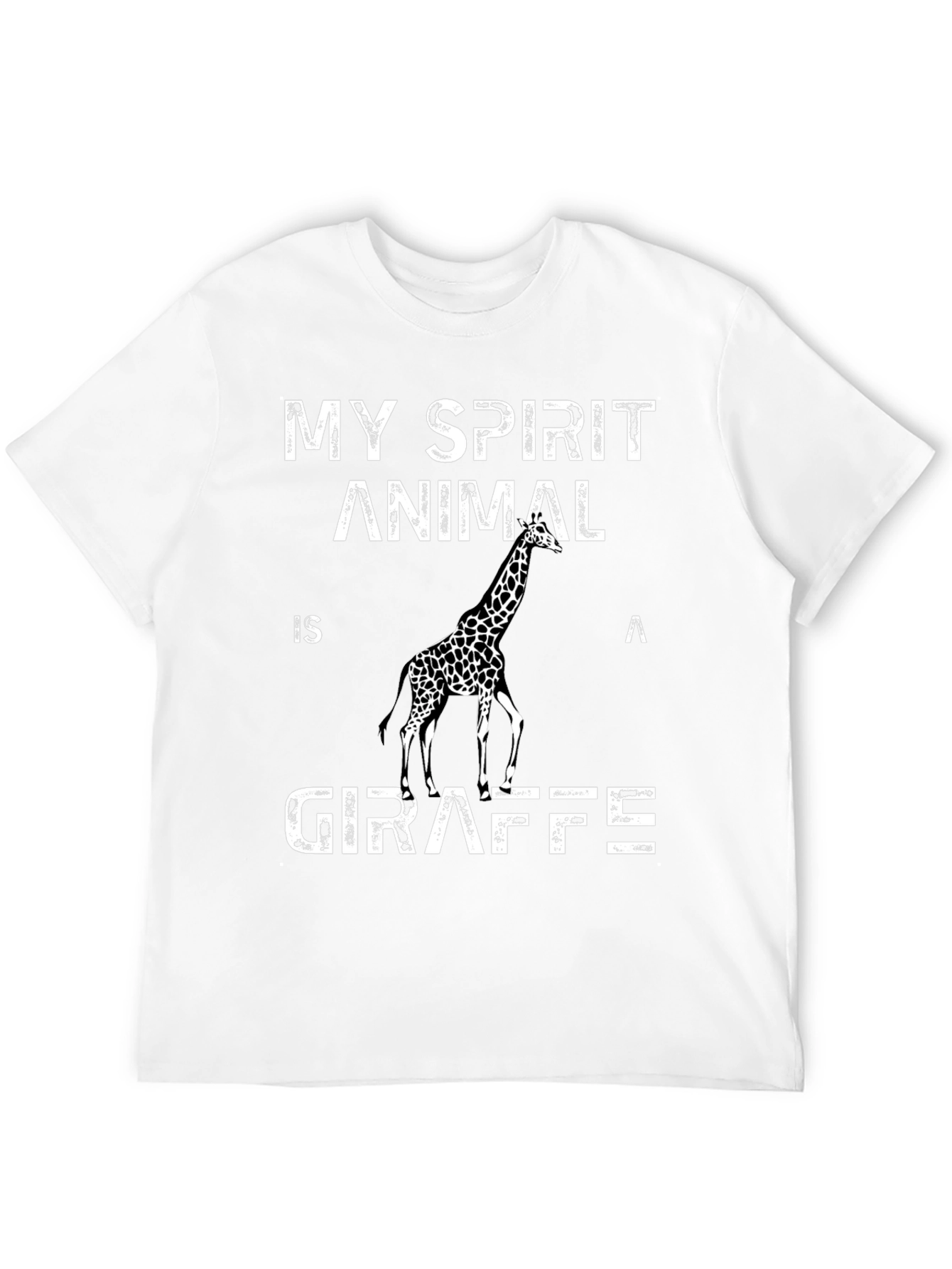 My Spirit Animal Giraffe Graphic Tee
