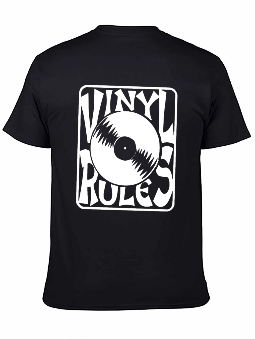 Vinyl Rules T-Shirt - Retro Music Lover Tee