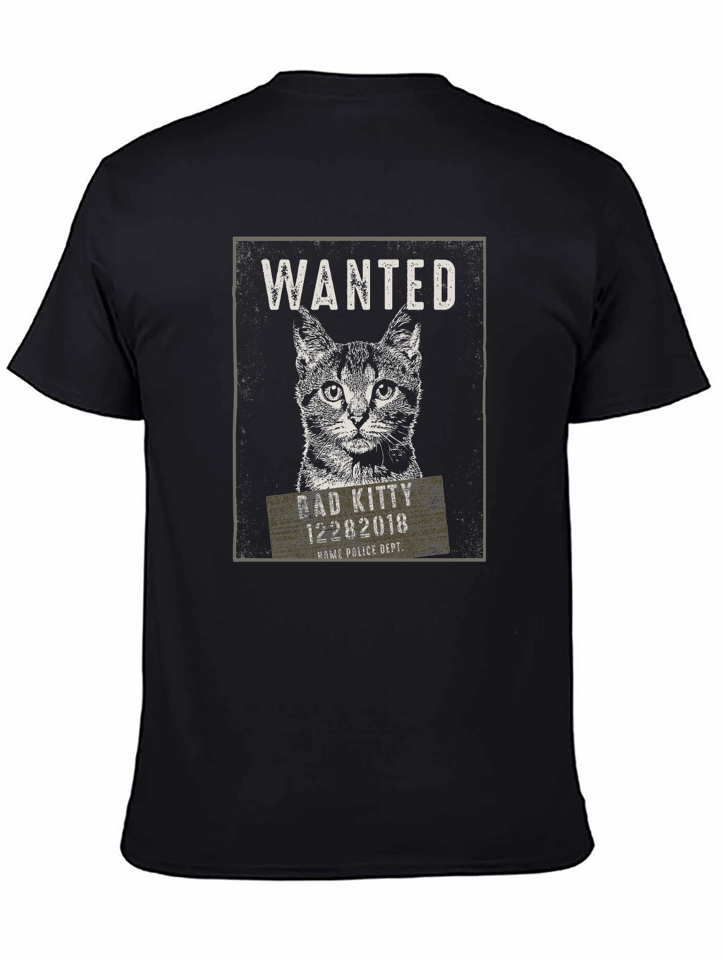 Bad Kitty Wanted T-Shirt