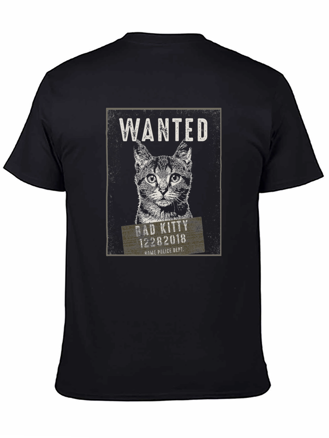 Bad Kitty Wanted T-Shirt