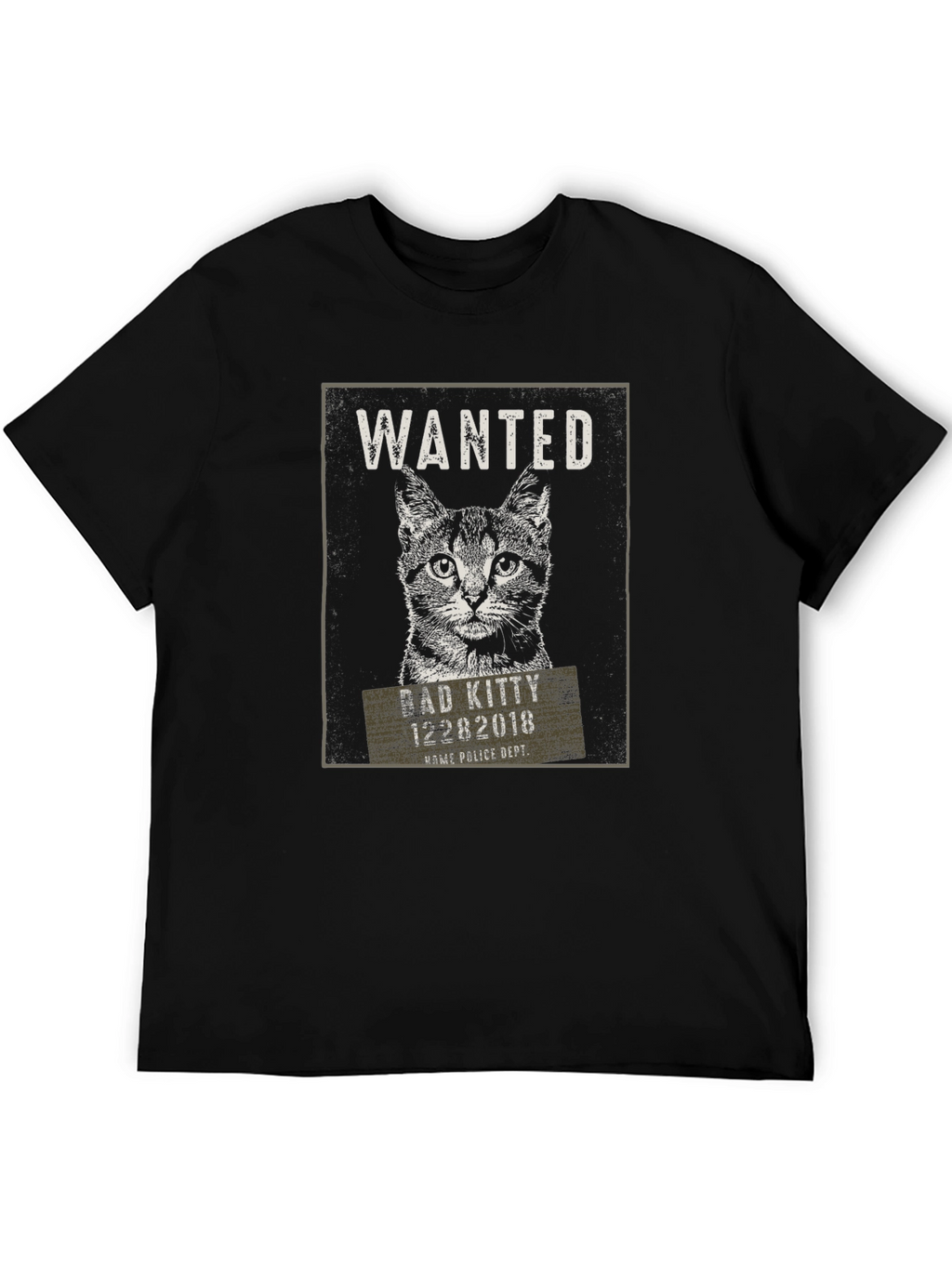 Bad Kitty Wanted T-Shirt