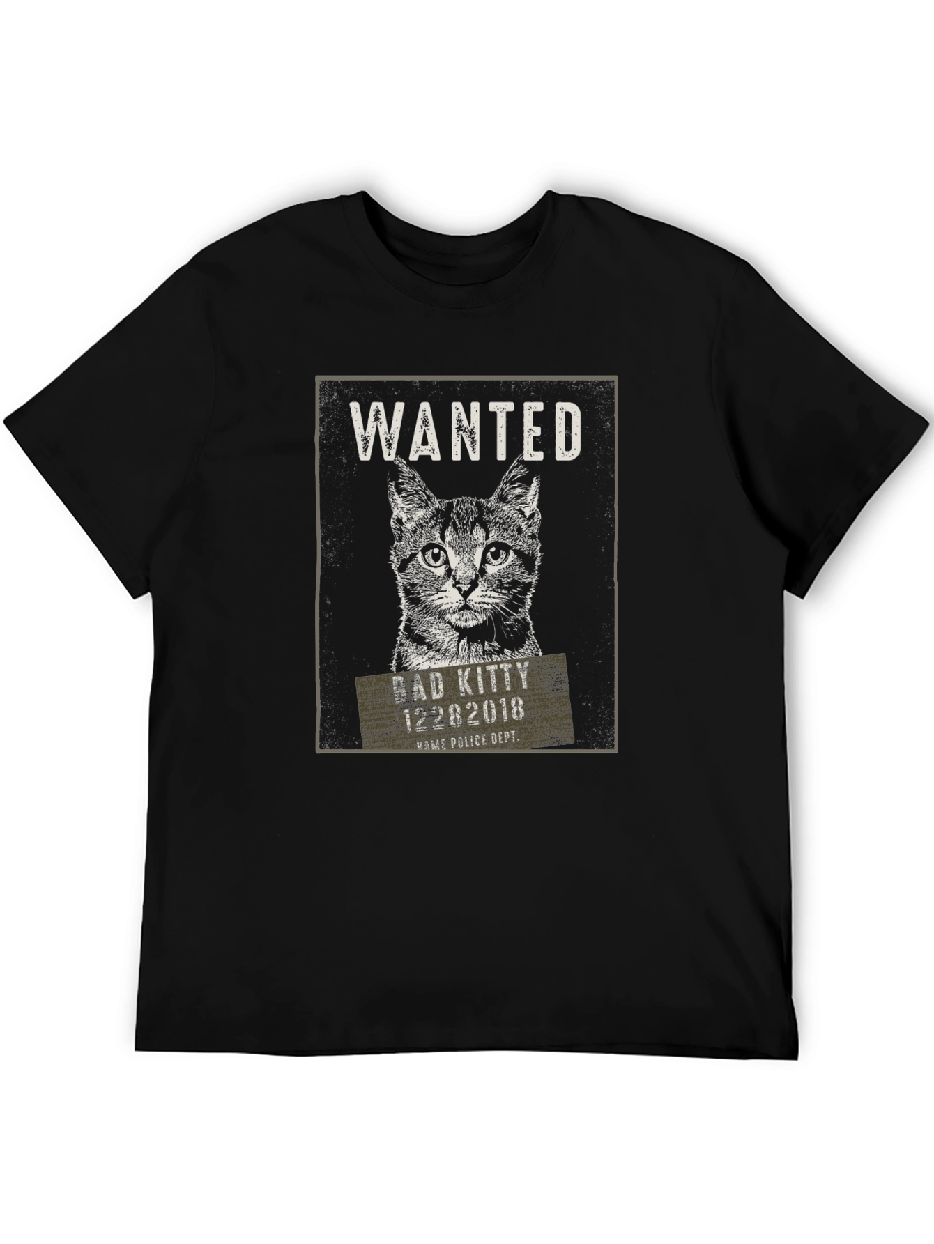 Bad Kitty Wanted T-Shirt