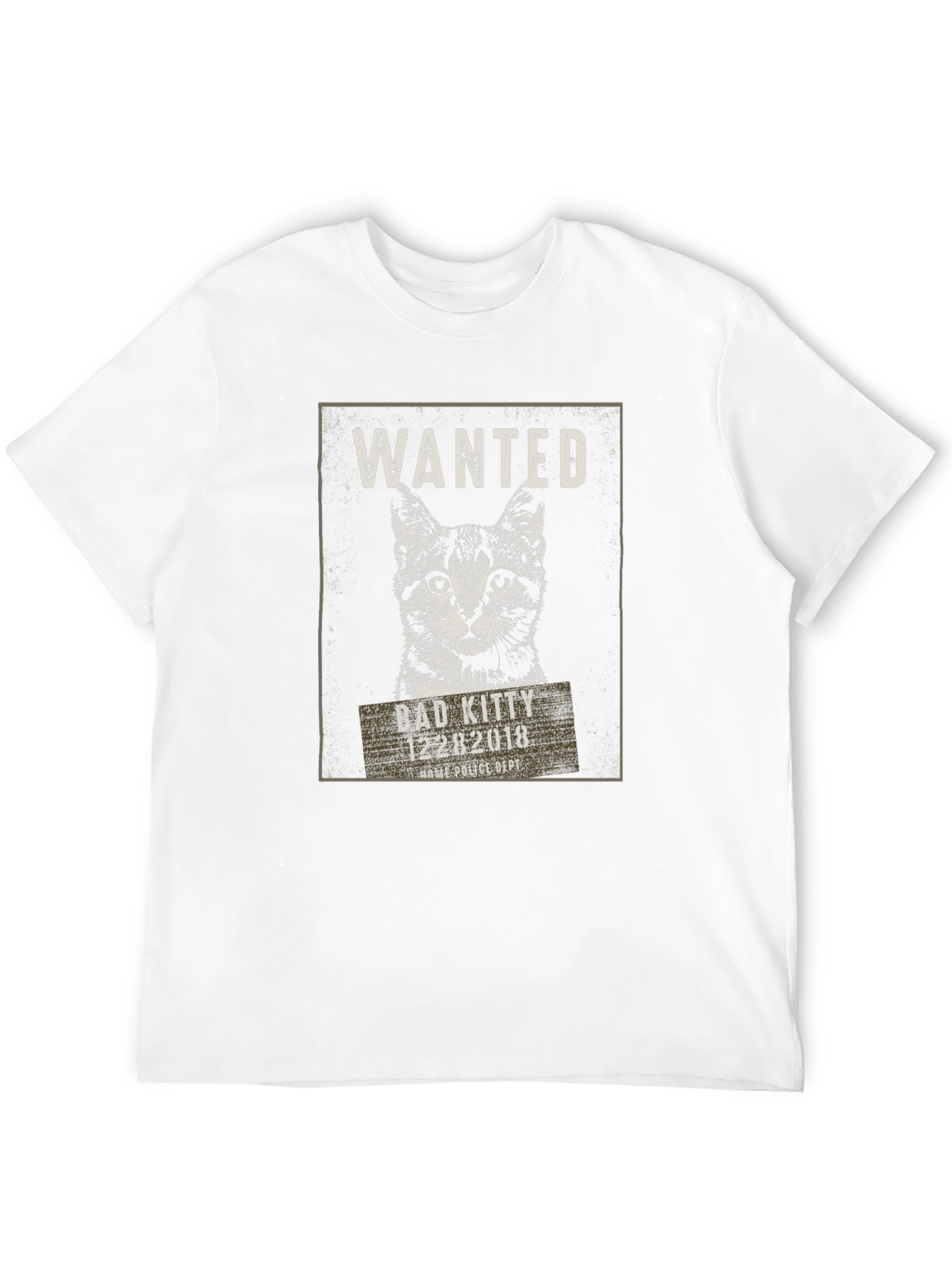 Bad Kitty Wanted T-Shirt
