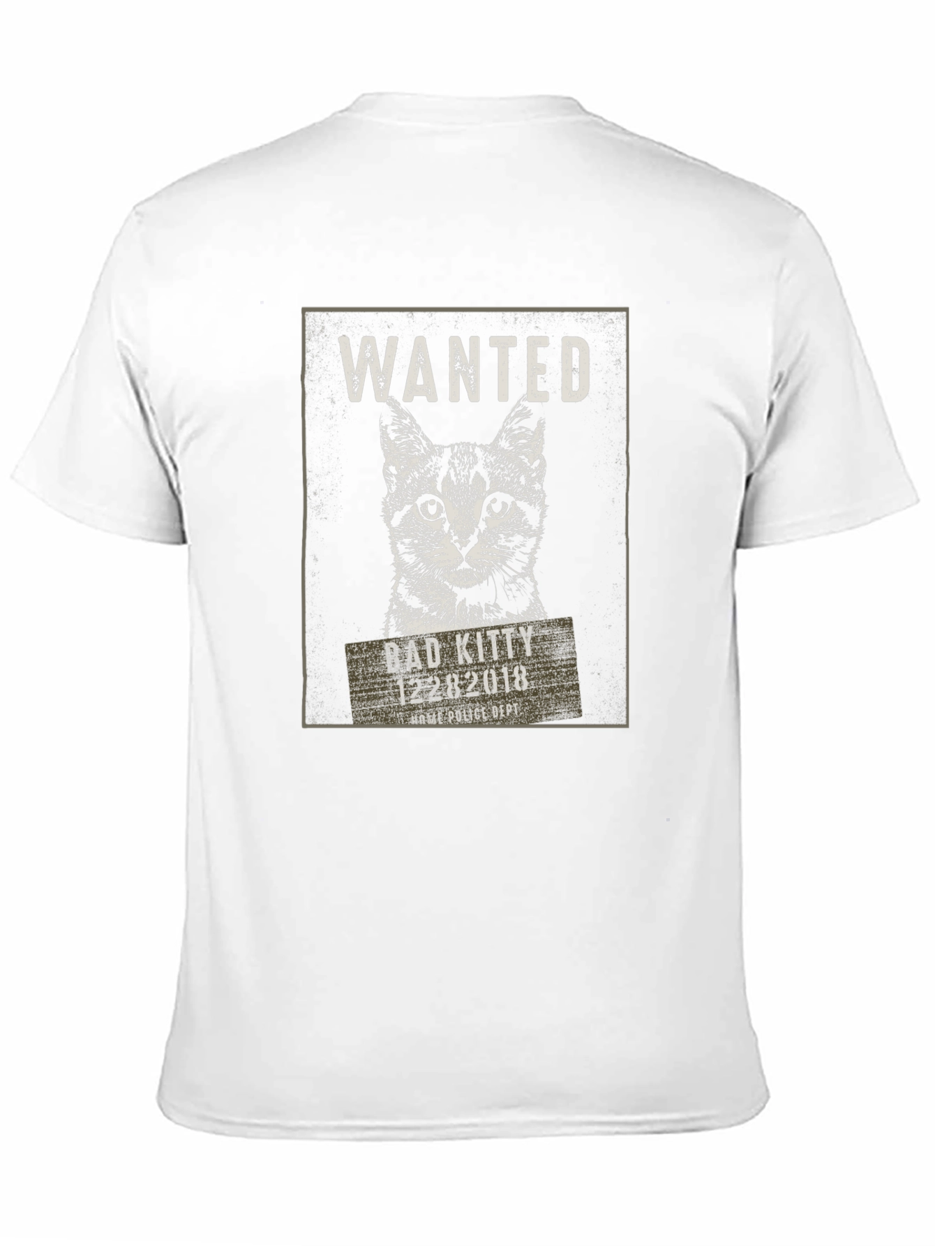 Bad Kitty Wanted T-Shirt