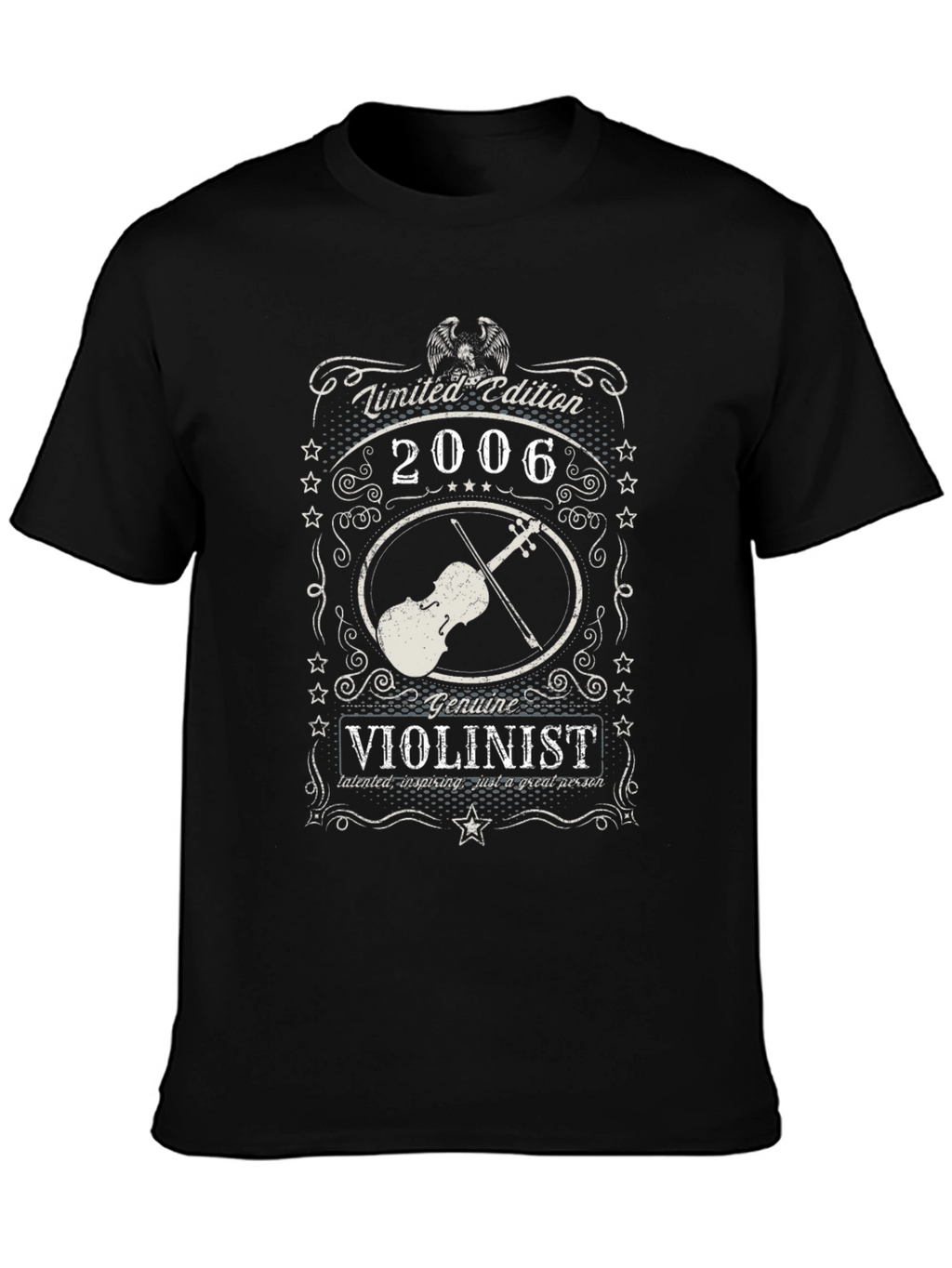 Limited Edition 2006 Violinist Black T-Shirt