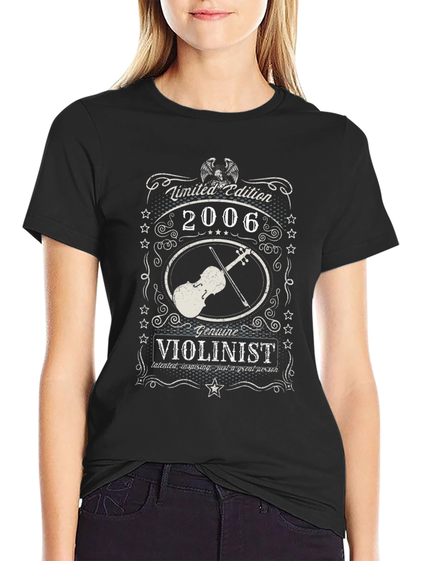 Limited Edition 2006 Violinist Black T-Shirt