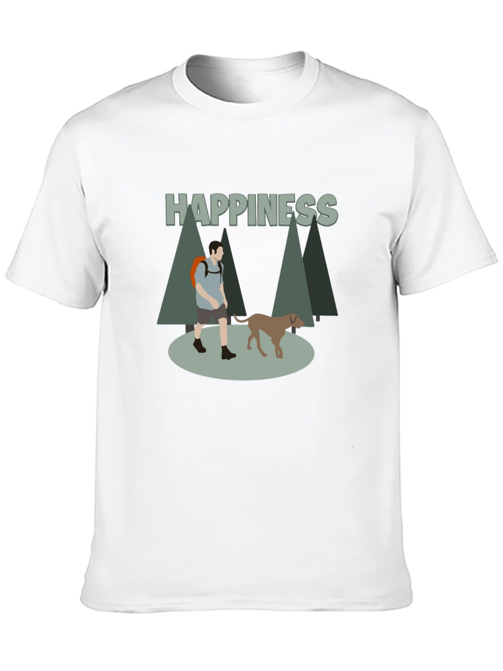 Happiness Hiking T-Shirt for Men