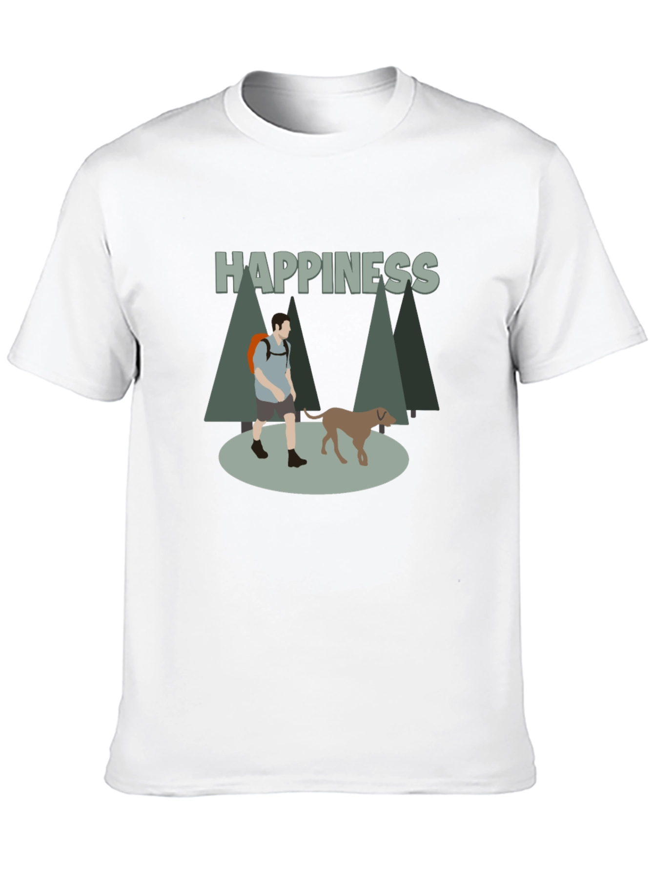 Happiness Hiking T-Shirt for Men