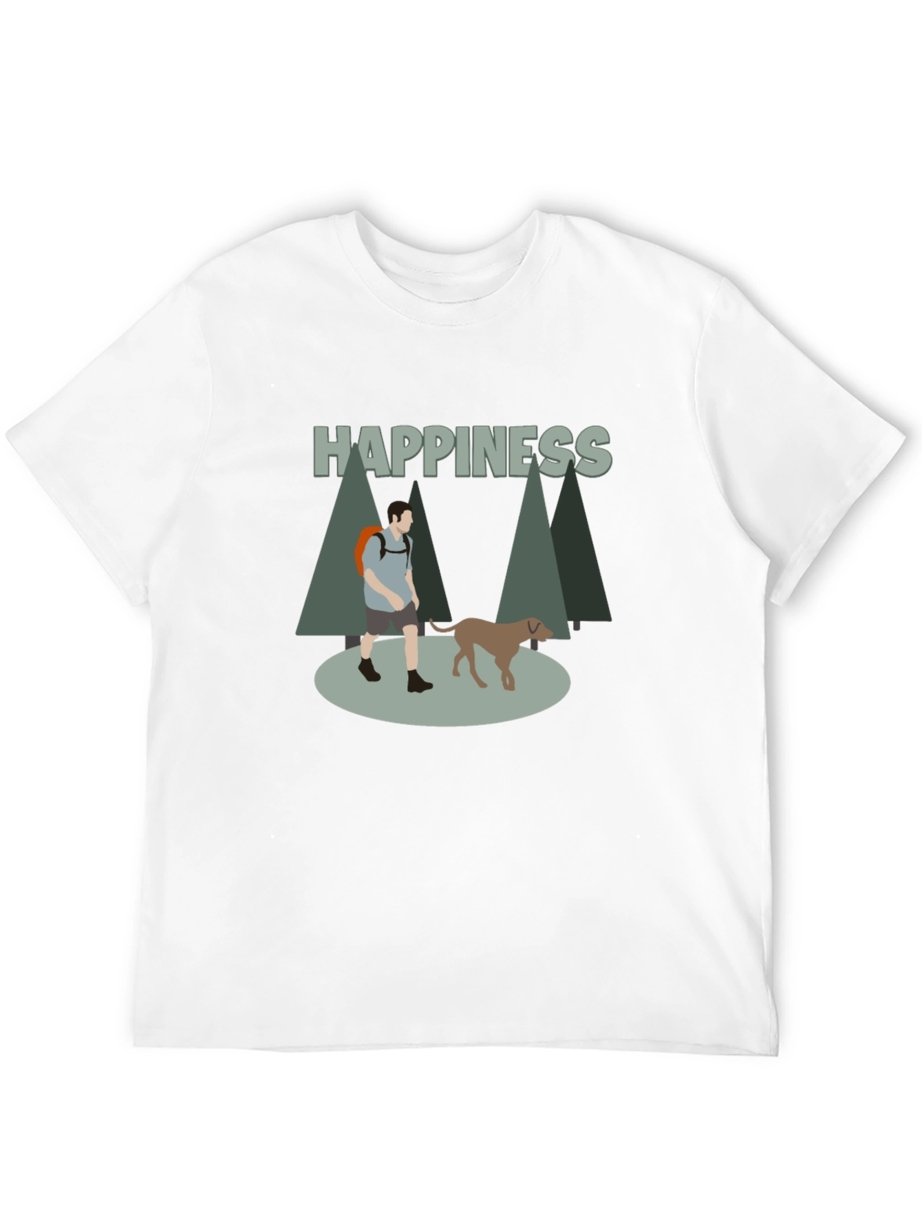 Happiness Hiking T-Shirt for Men