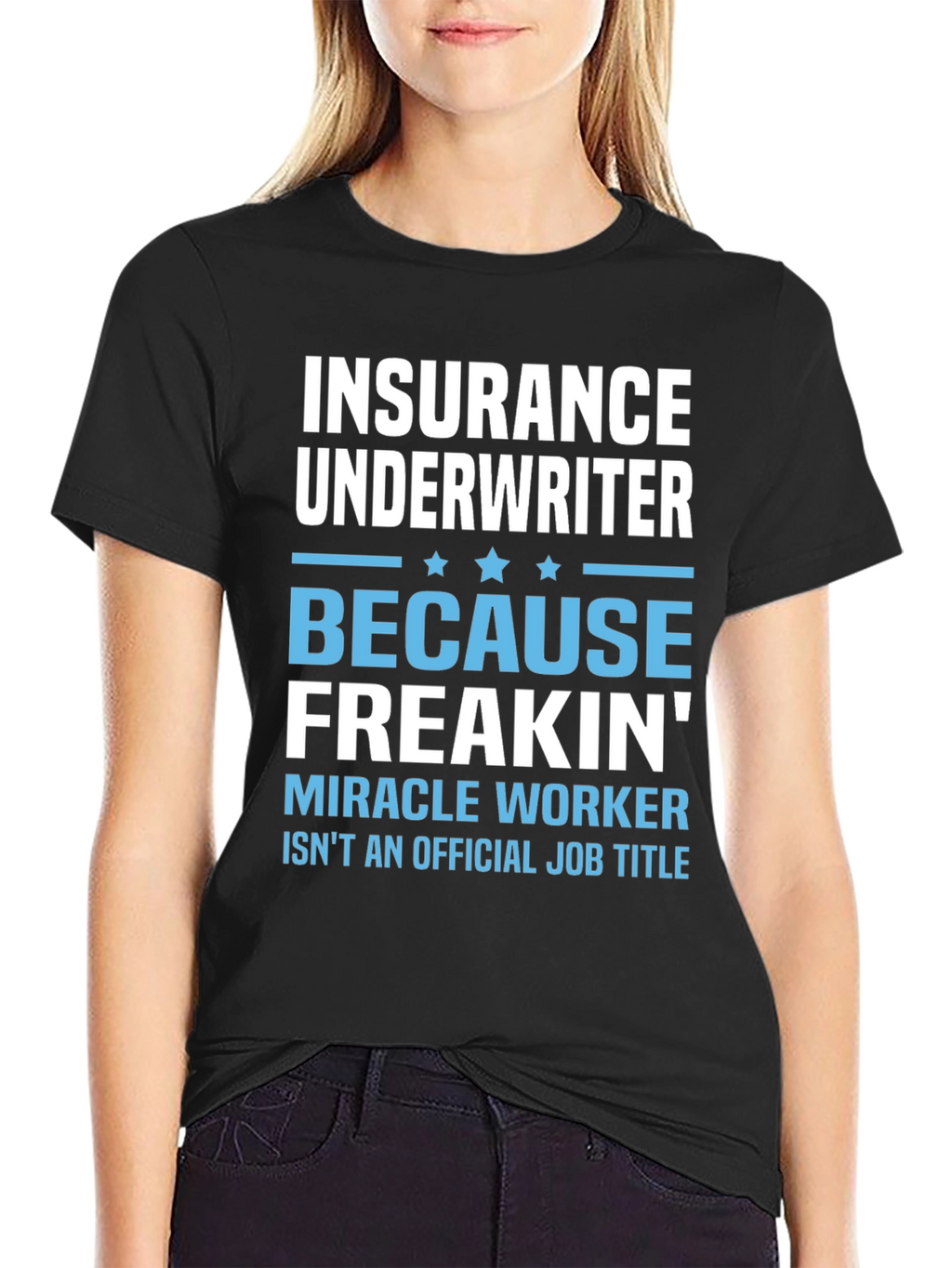 Insurance Underwriter Funny Job Title T-Shirt