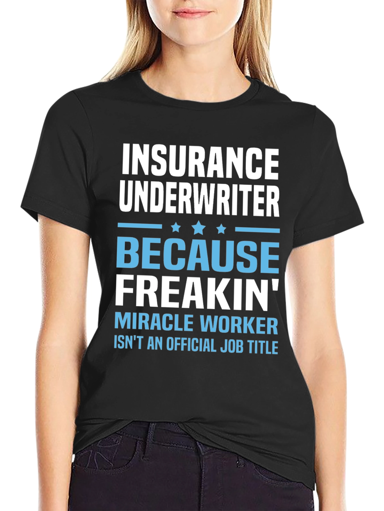 Insurance Underwriter Funny Job Title T-Shirt