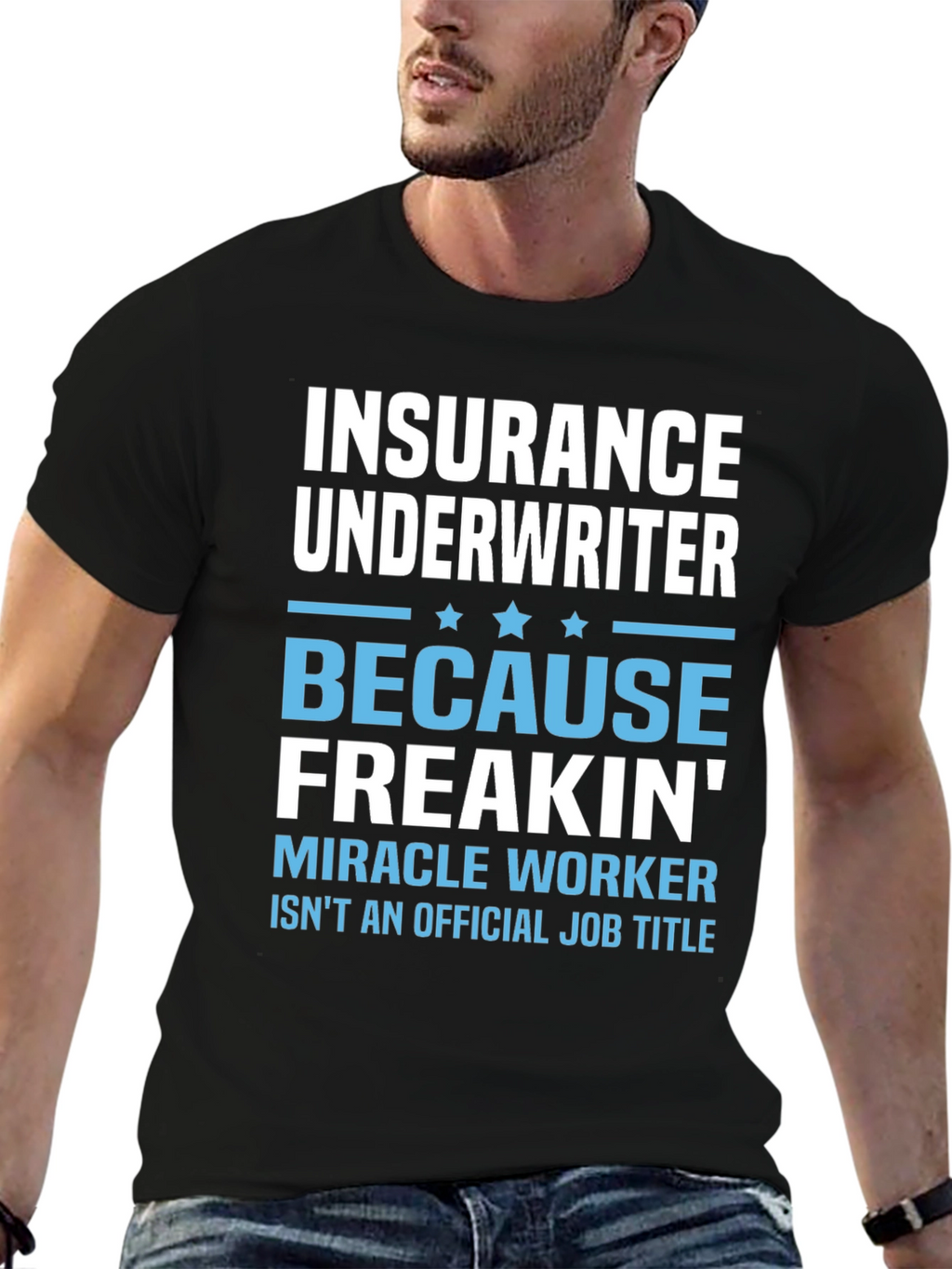 Insurance Underwriter Funny Job Title T-Shirt