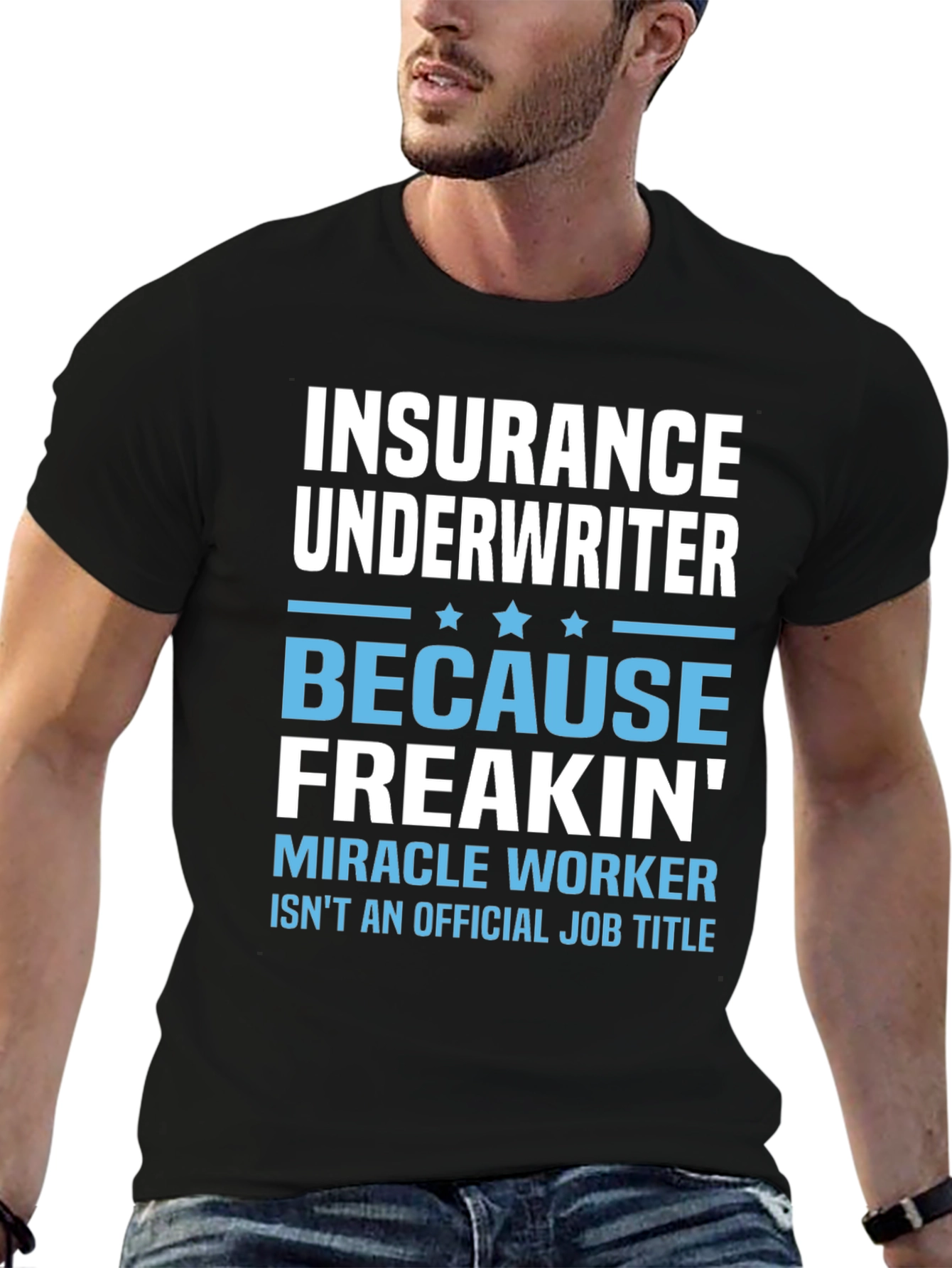 Insurance Underwriter Funny Job Title T-Shirt