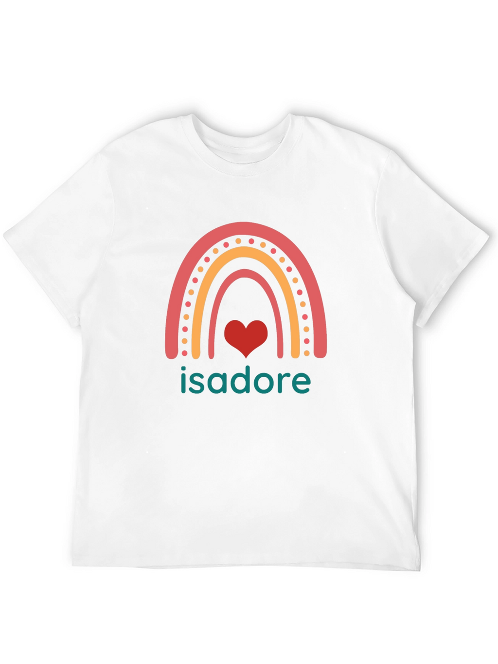 Rainbow Heart Isadore T-Shirt