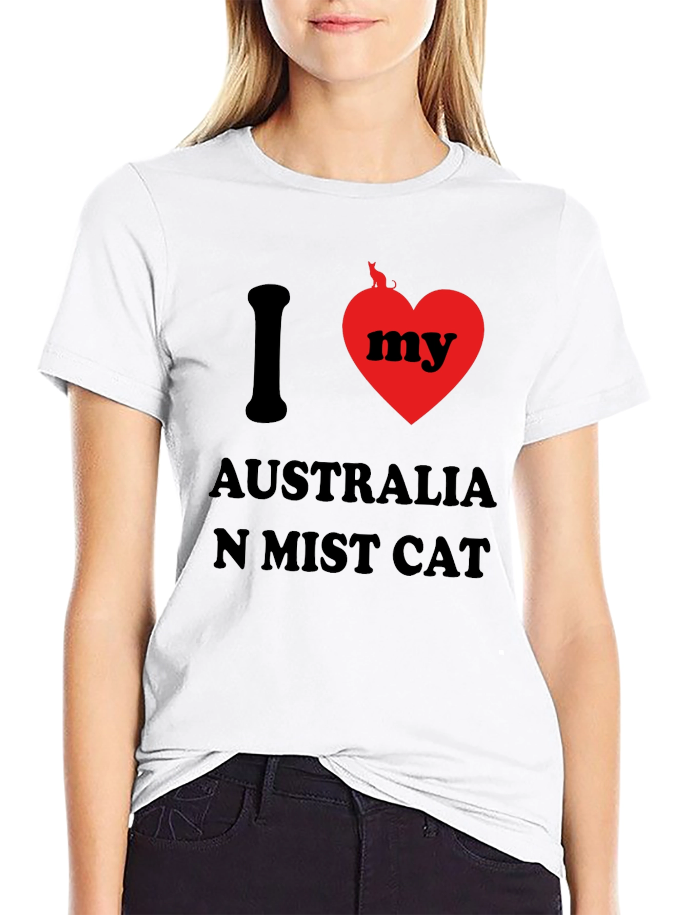 I Love My Australian Mist Cat T-Shirt