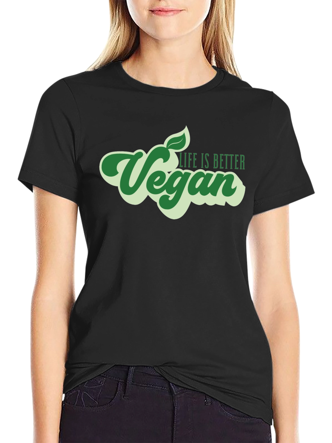 Life is Better Vegan T-Shirt - Stylish & Comfortable