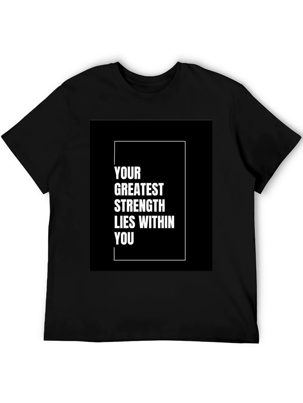 Inspirational Graphic Tee: Strength Within You