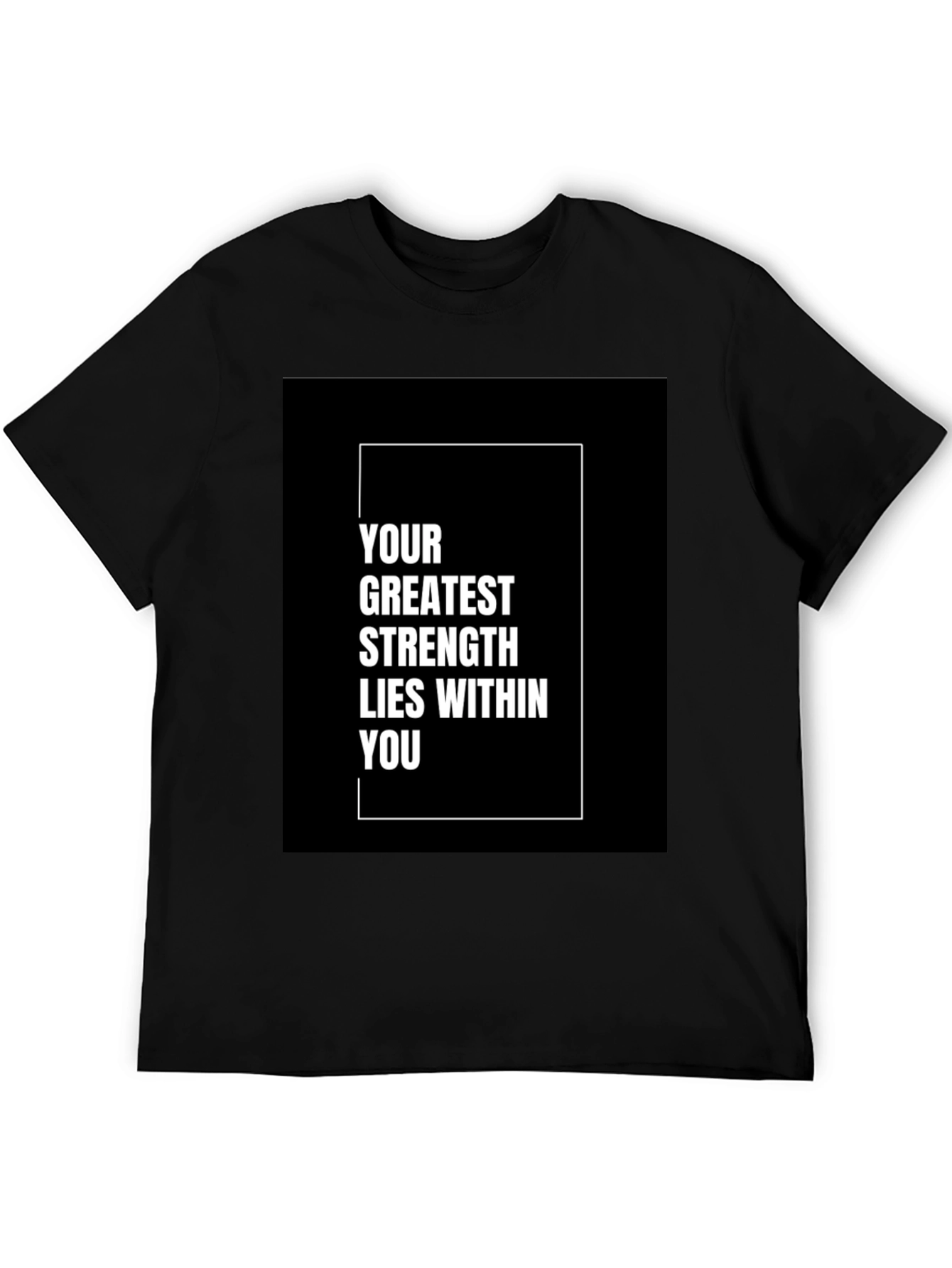 Inspirational Graphic Tee: Strength Within You