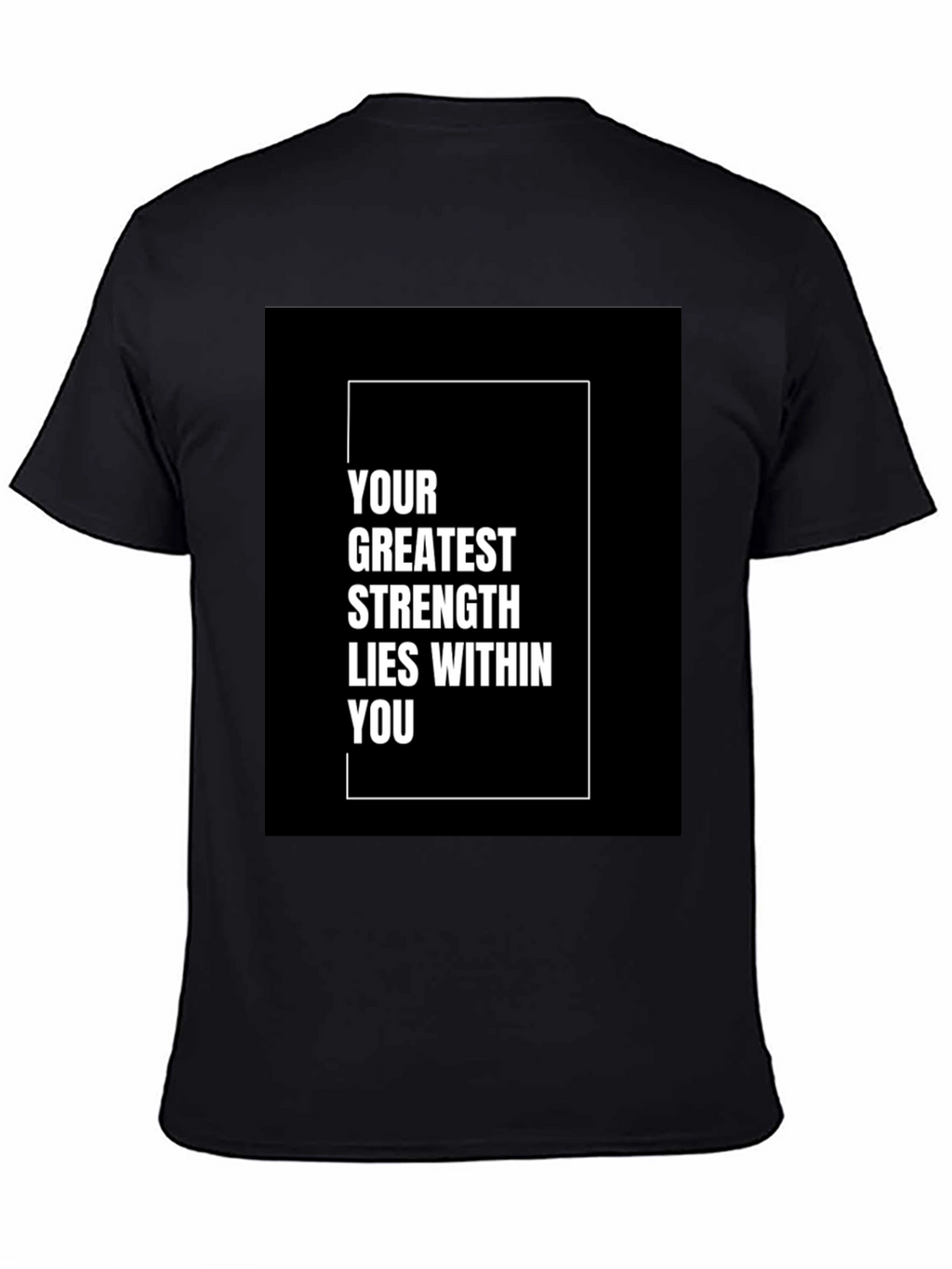 Inspirational Graphic Tee: Strength Within You