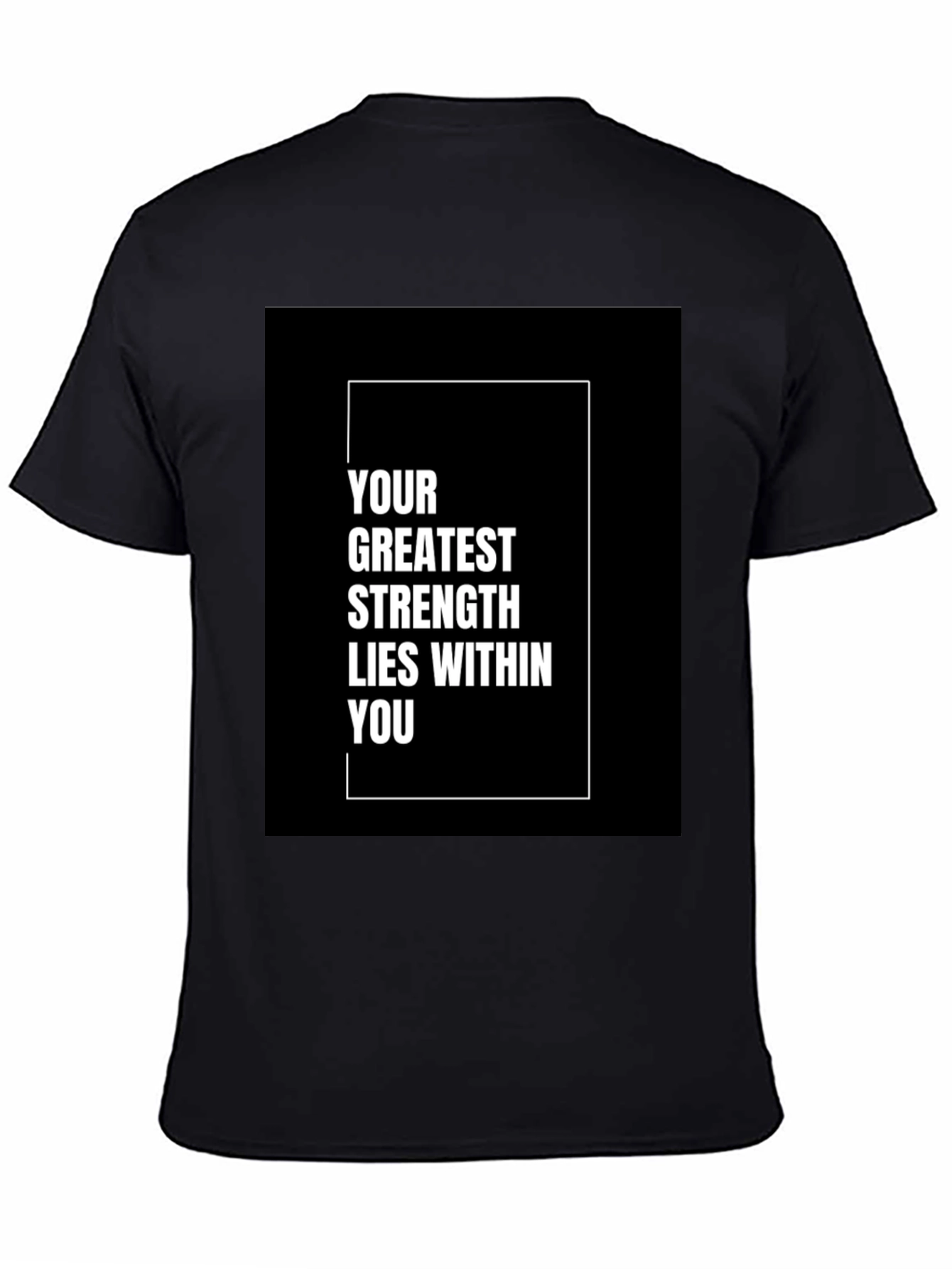 Inspirational Graphic Tee: Strength Within You