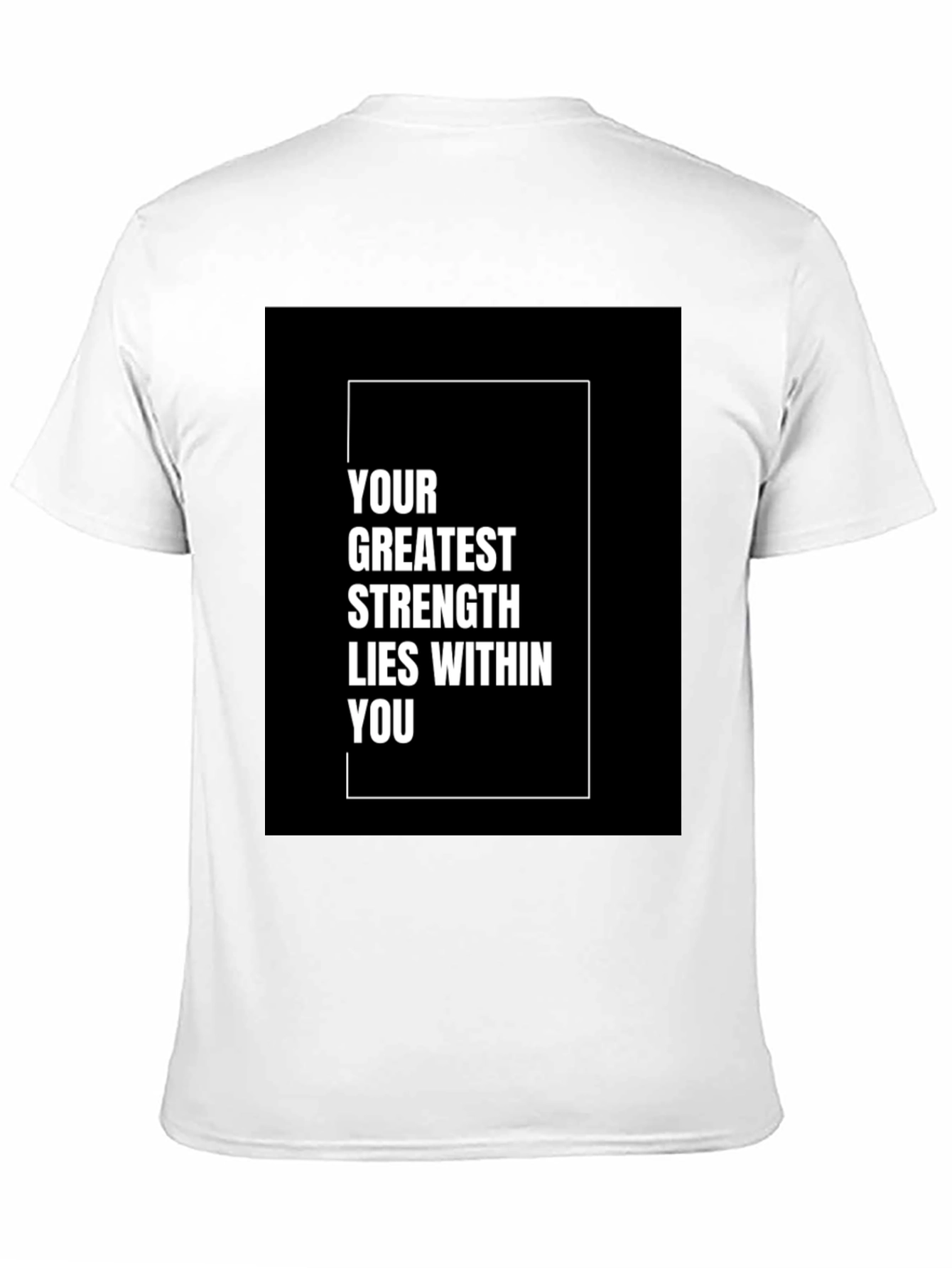 Inspirational Graphic Tee: Strength Within You