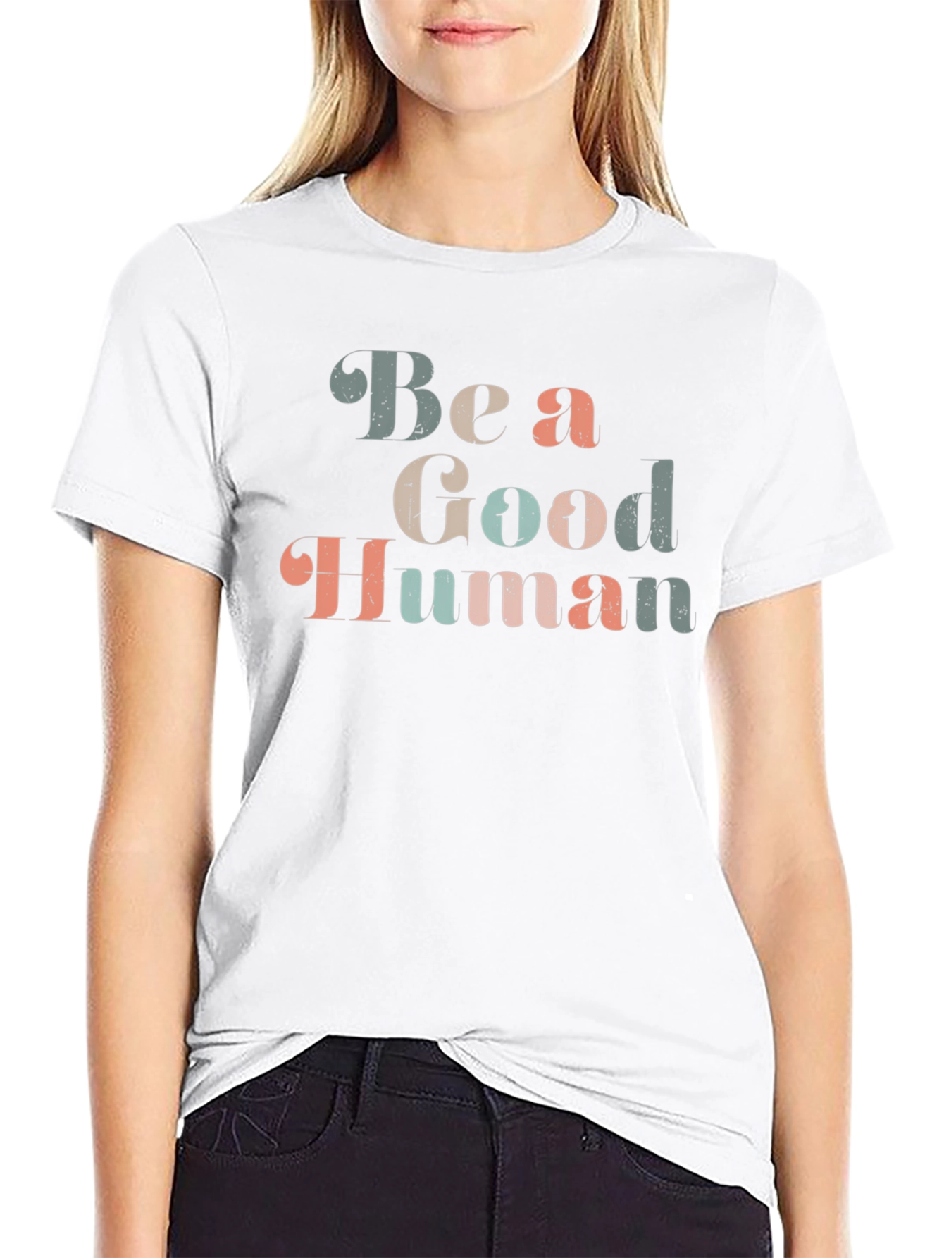 Be a Good Human Graphic T-Shirt