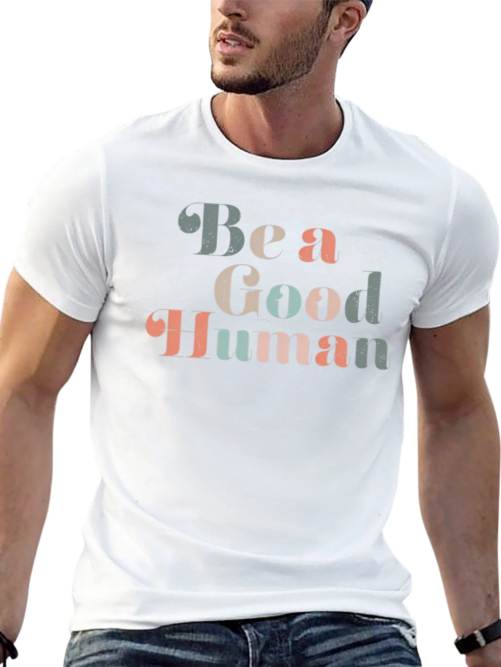 Be a Good Human Graphic T-Shirt