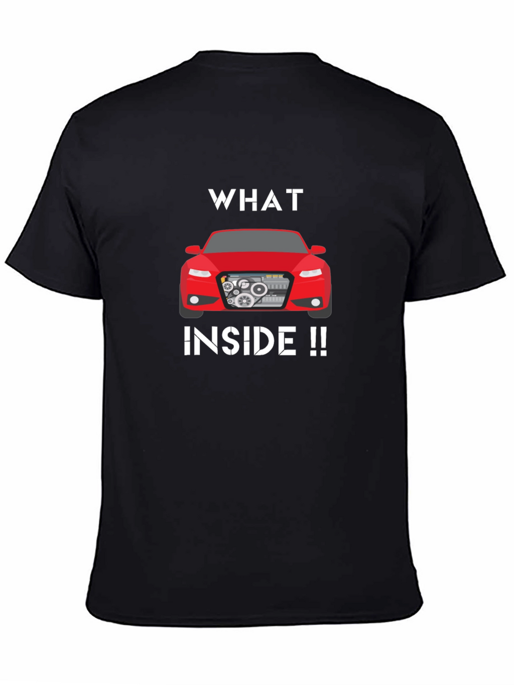 Whats Inside Red Car T-Shirt