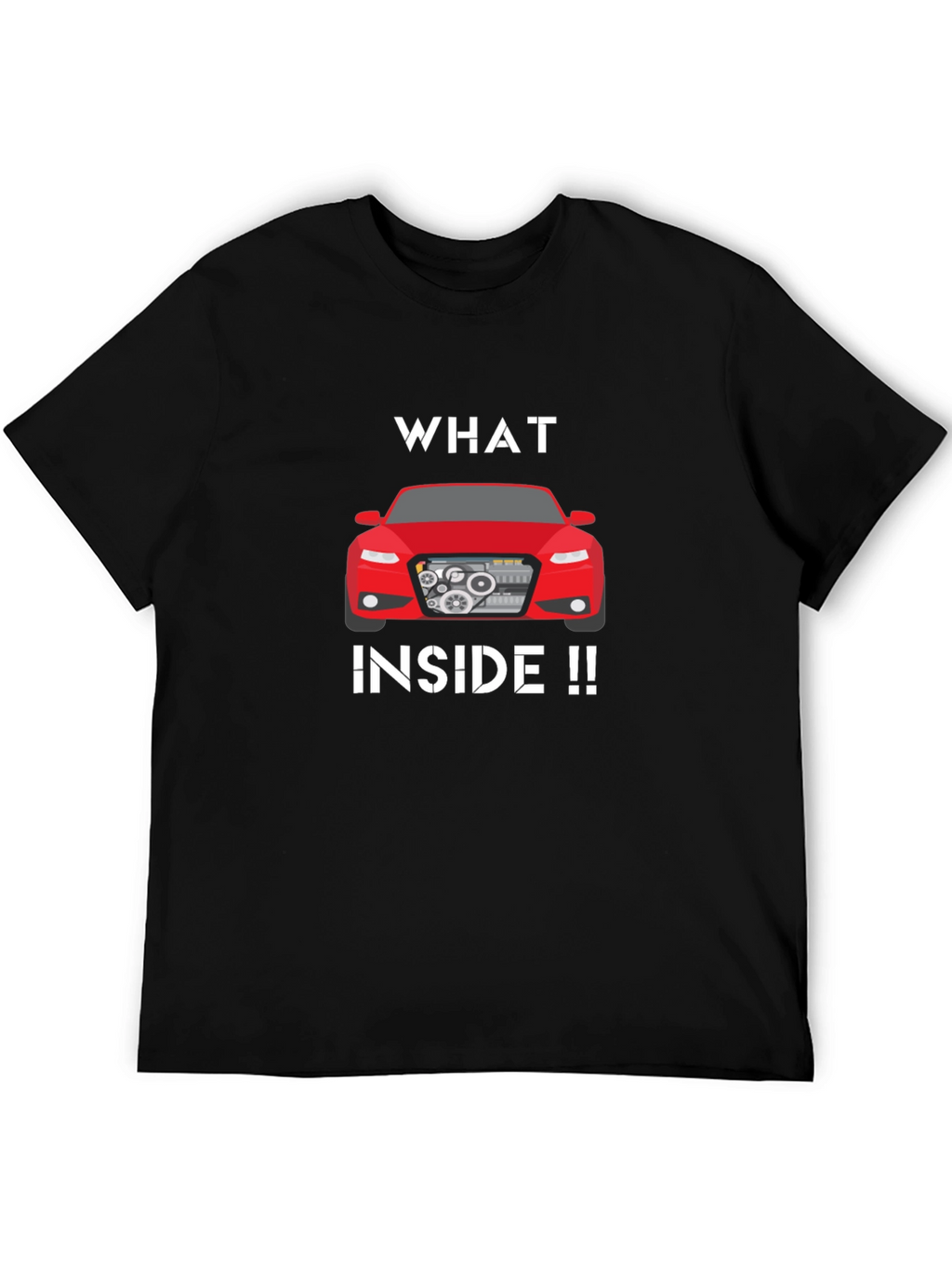 Whats Inside Red Car T-Shirt