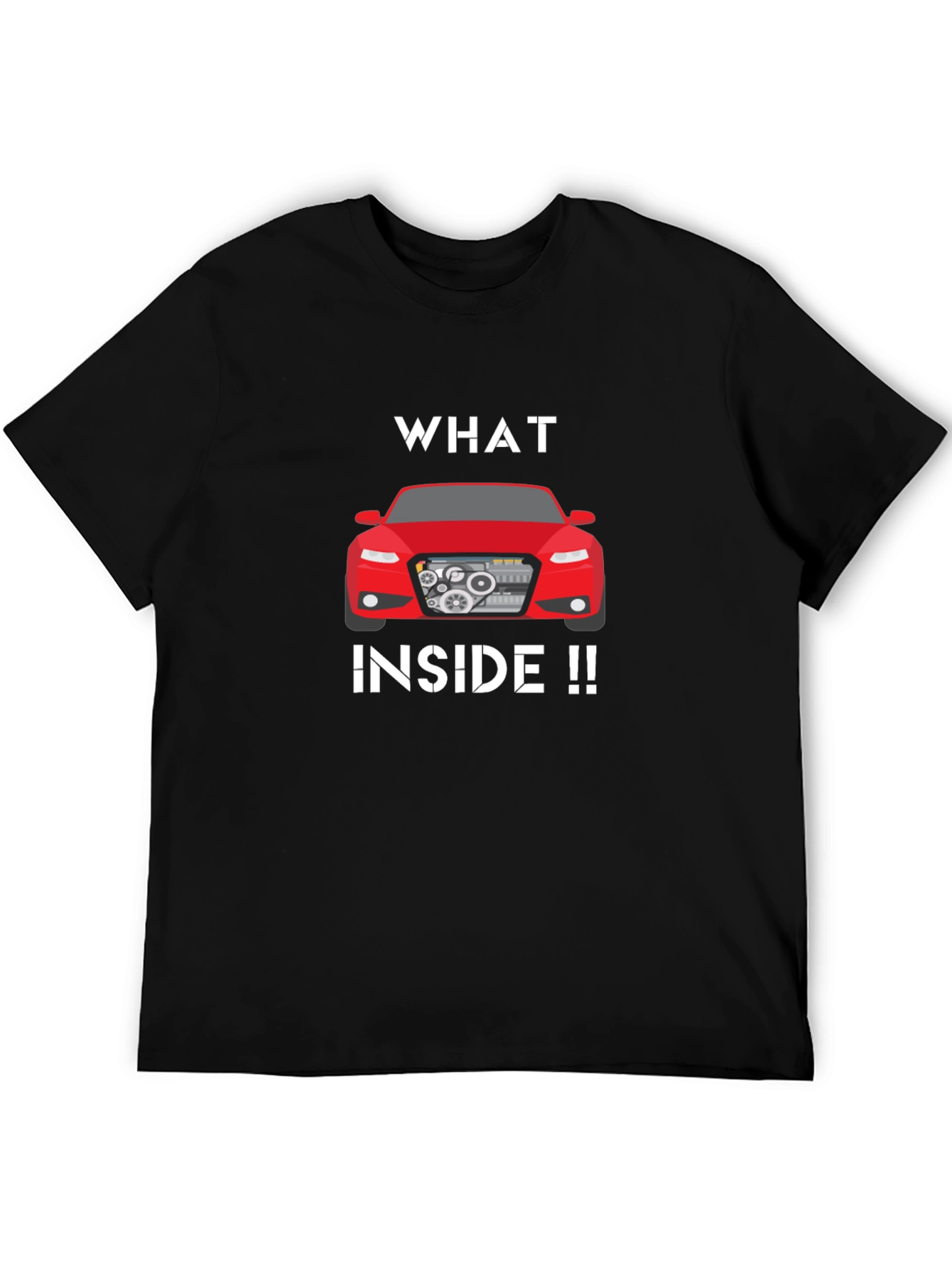 Whats Inside Red Car T-Shirt