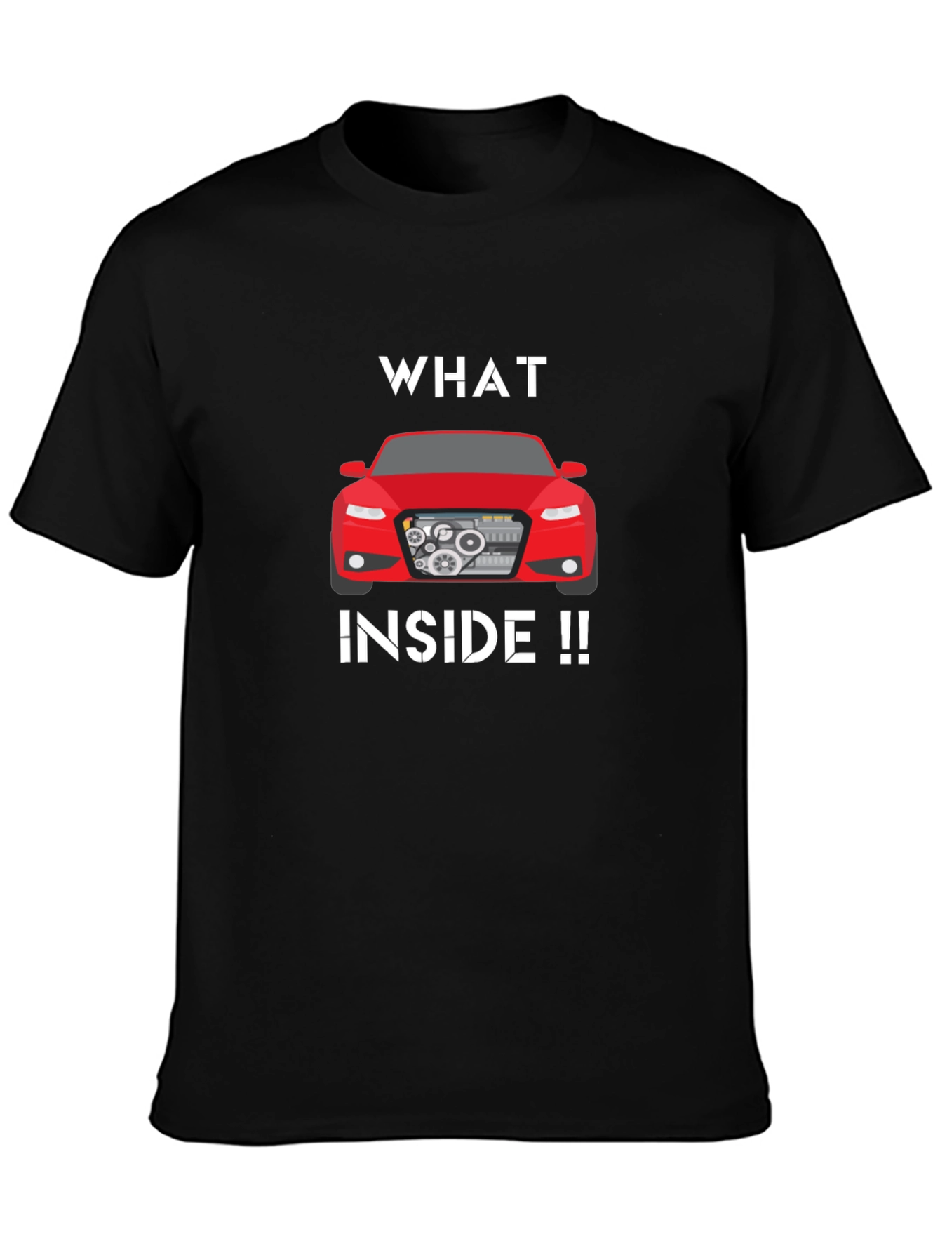 Whats Inside Red Car T-Shirt