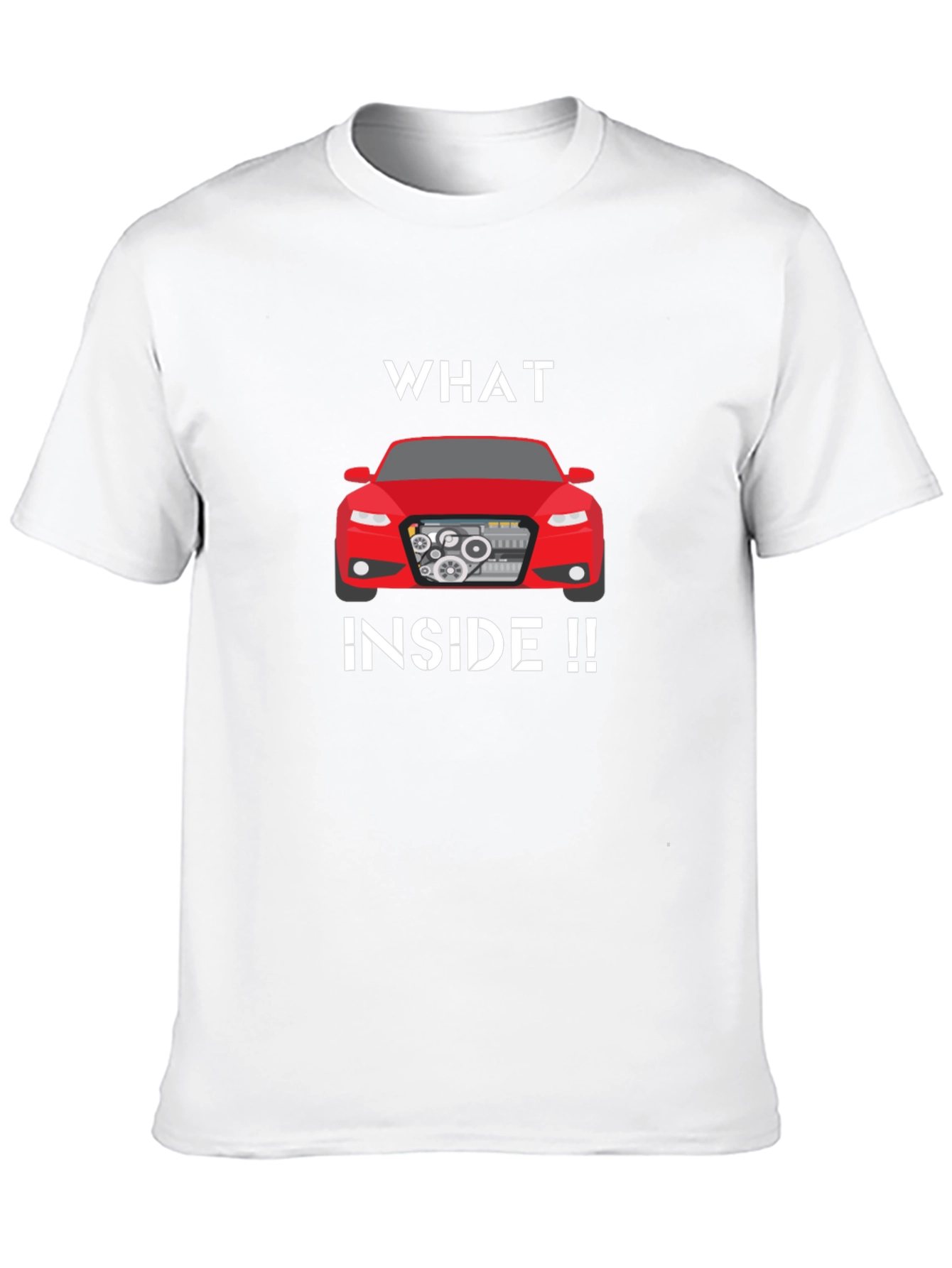 Whats Inside Red Car T-Shirt