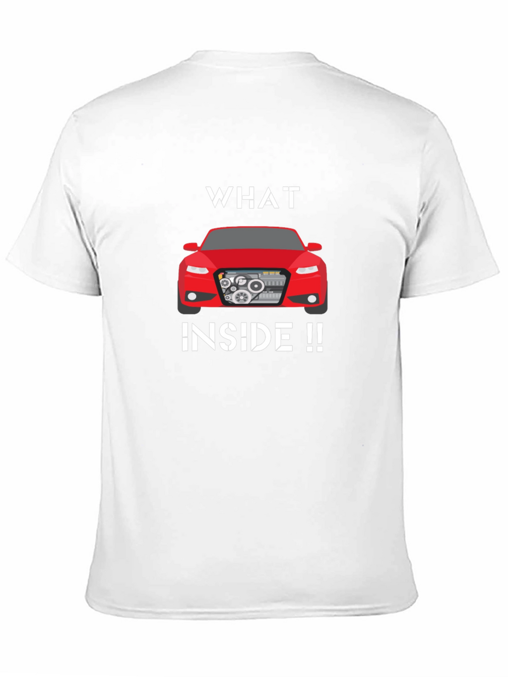 Whats Inside Red Car T-Shirt