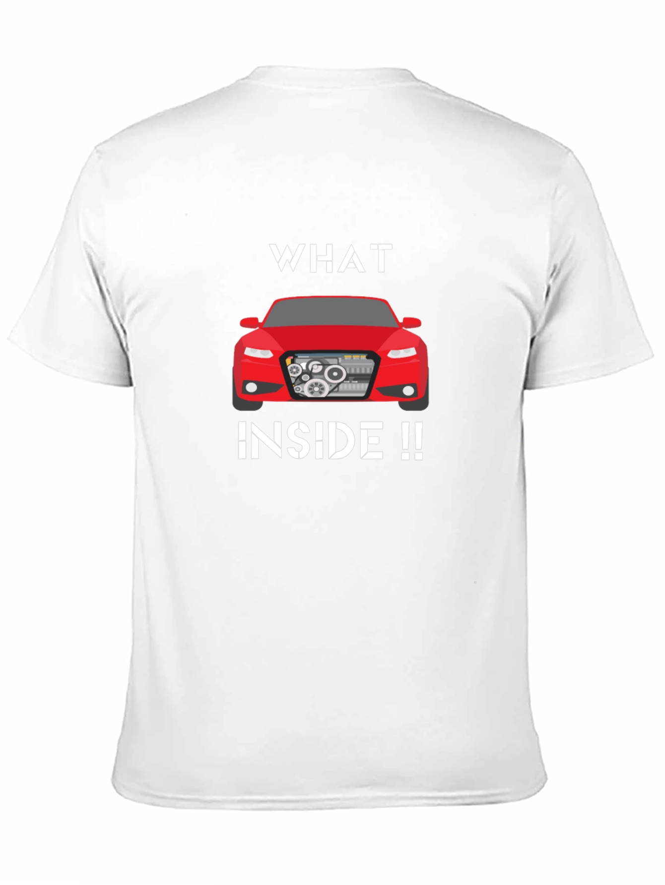 Whats Inside Red Car T-Shirt